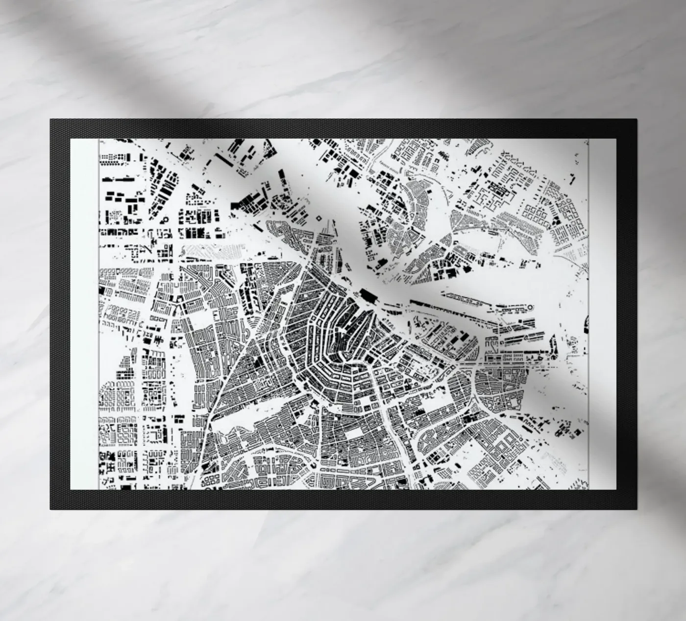 Amsterdam doormat by The Cartography Collection