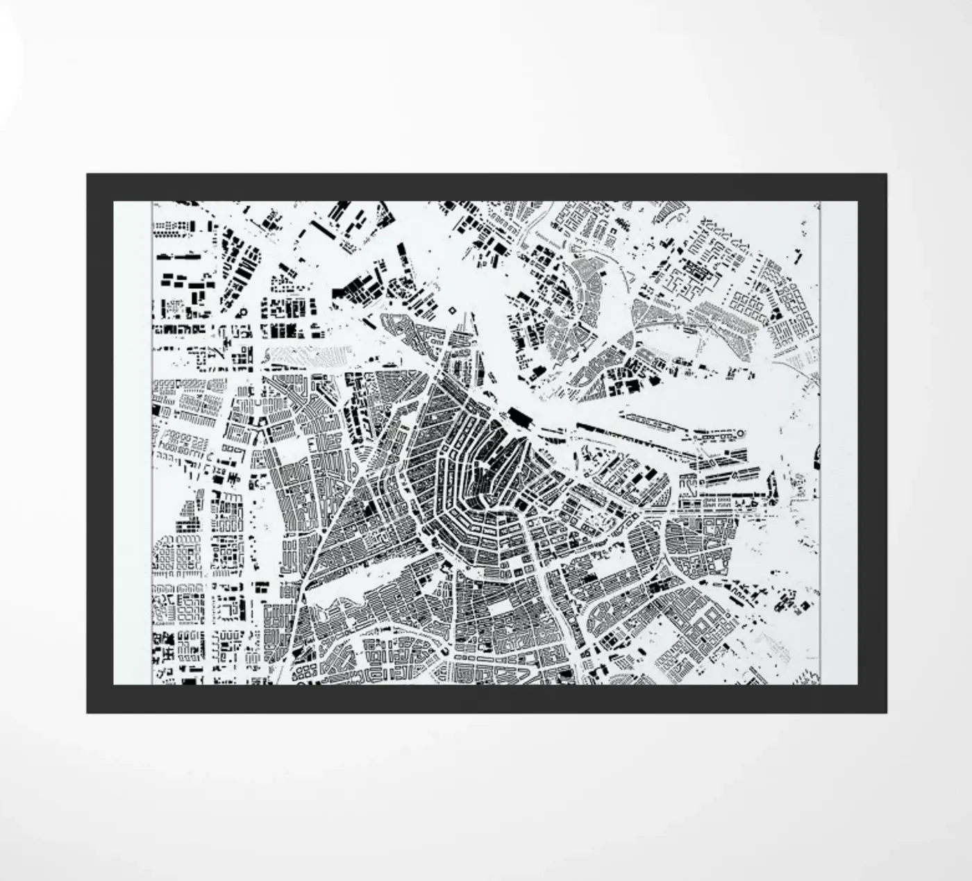 Amsterdam doormat by The Cartography Collection