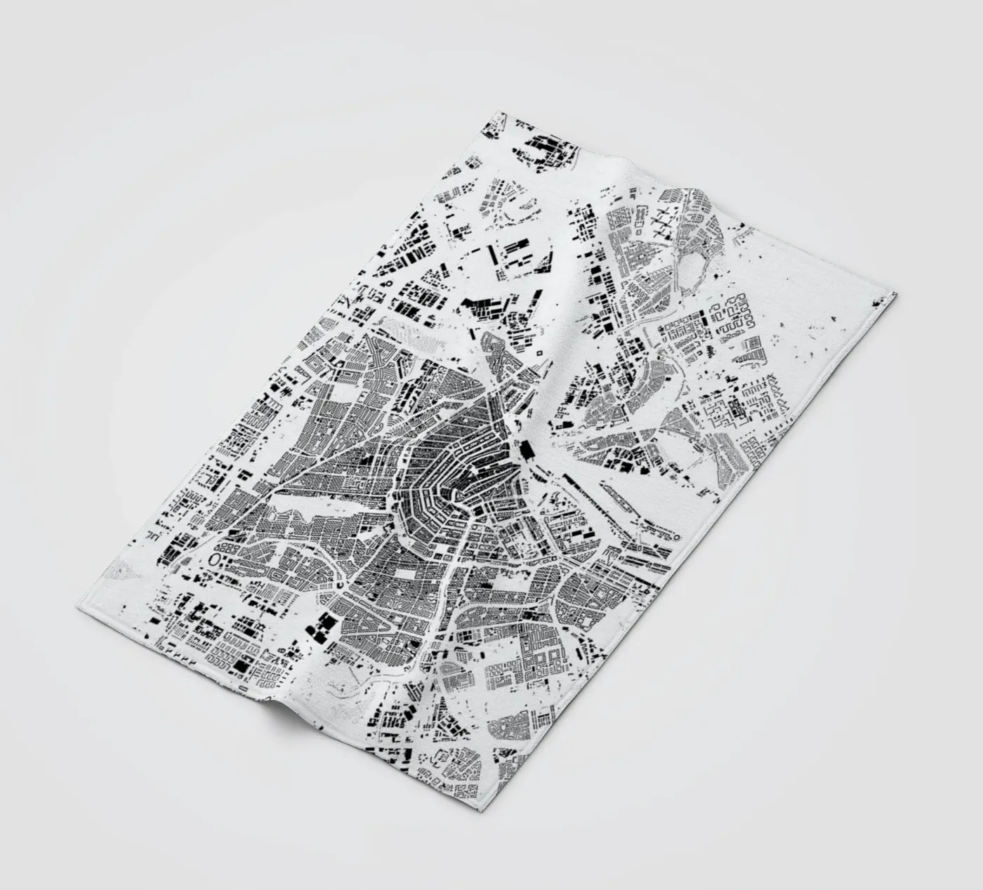 Amsterdam Fleecedecke von The Cartography Collection