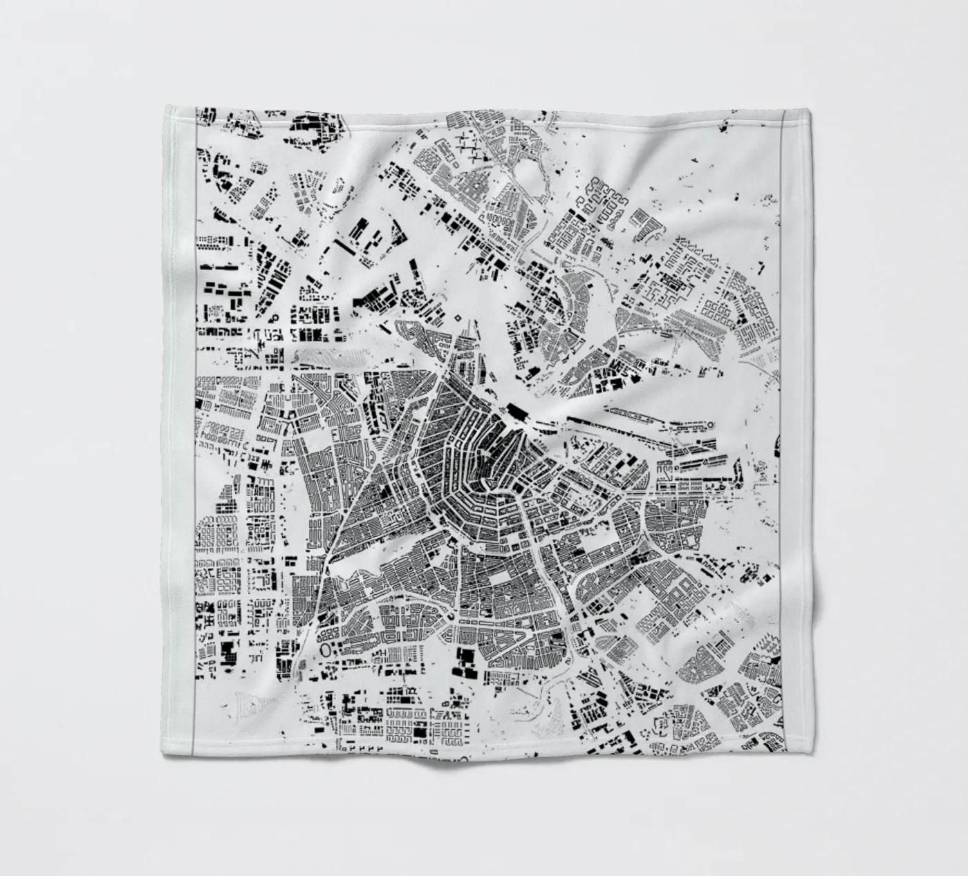 Amsterdam Fleecedecke von The Cartography Collection