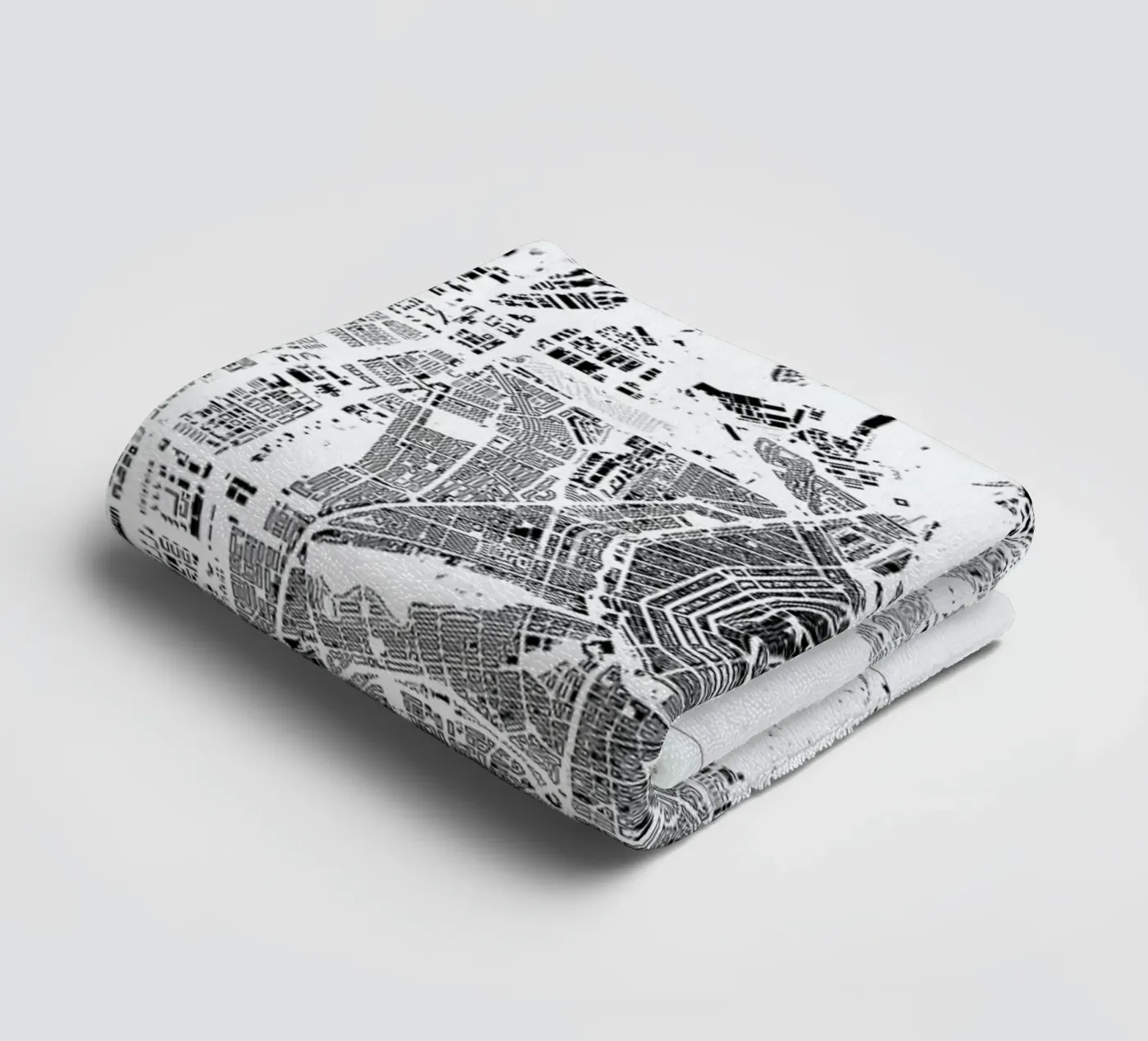 Amsterdam badhanddoek van The Cartography Collection