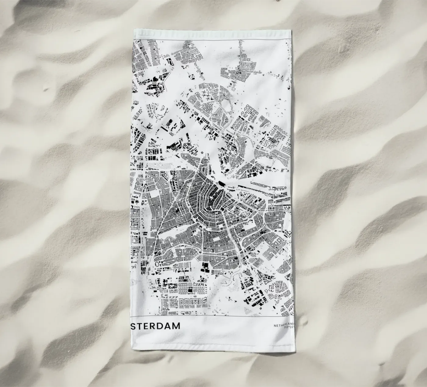 Amsterdam telo mare da The Cartography Collection