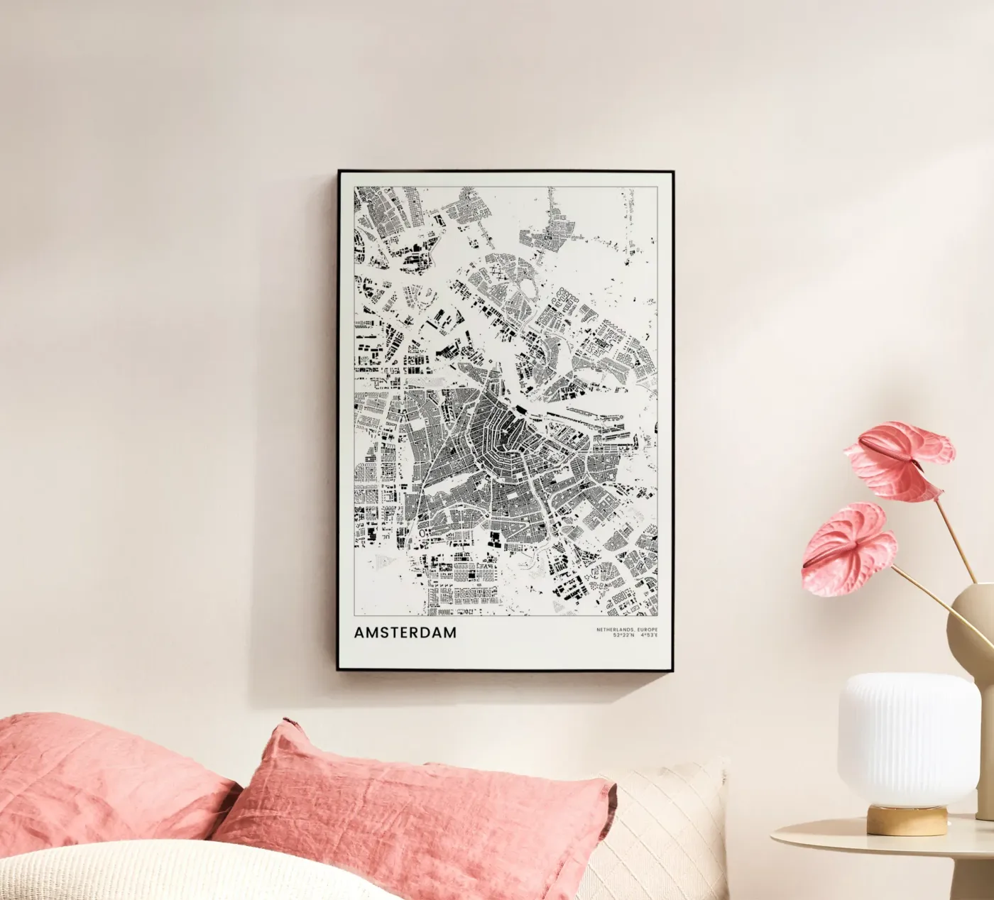 Amsterdam plexiglass da The Cartography Collection