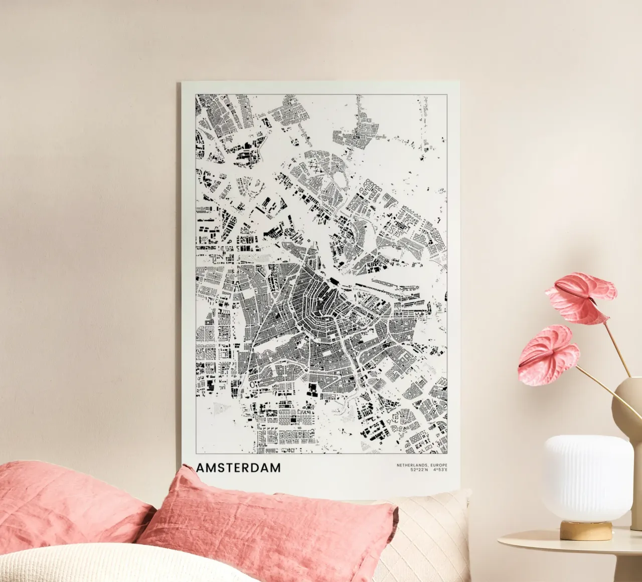 Amsterdam plexiglass da The Cartography Collection