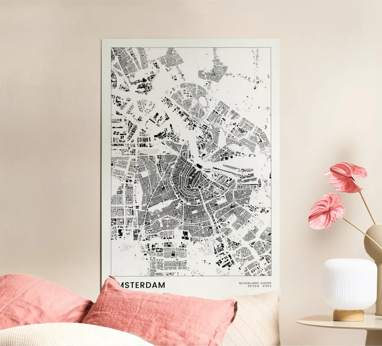 Amsterdam poster by The Cartography Collection