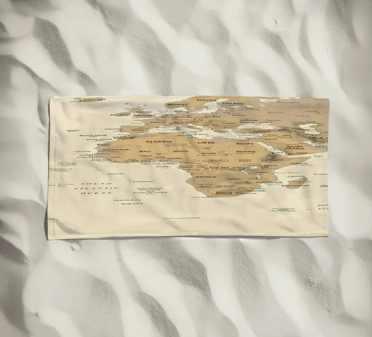 Mappa del mondo telo mare da Aiden Garcia