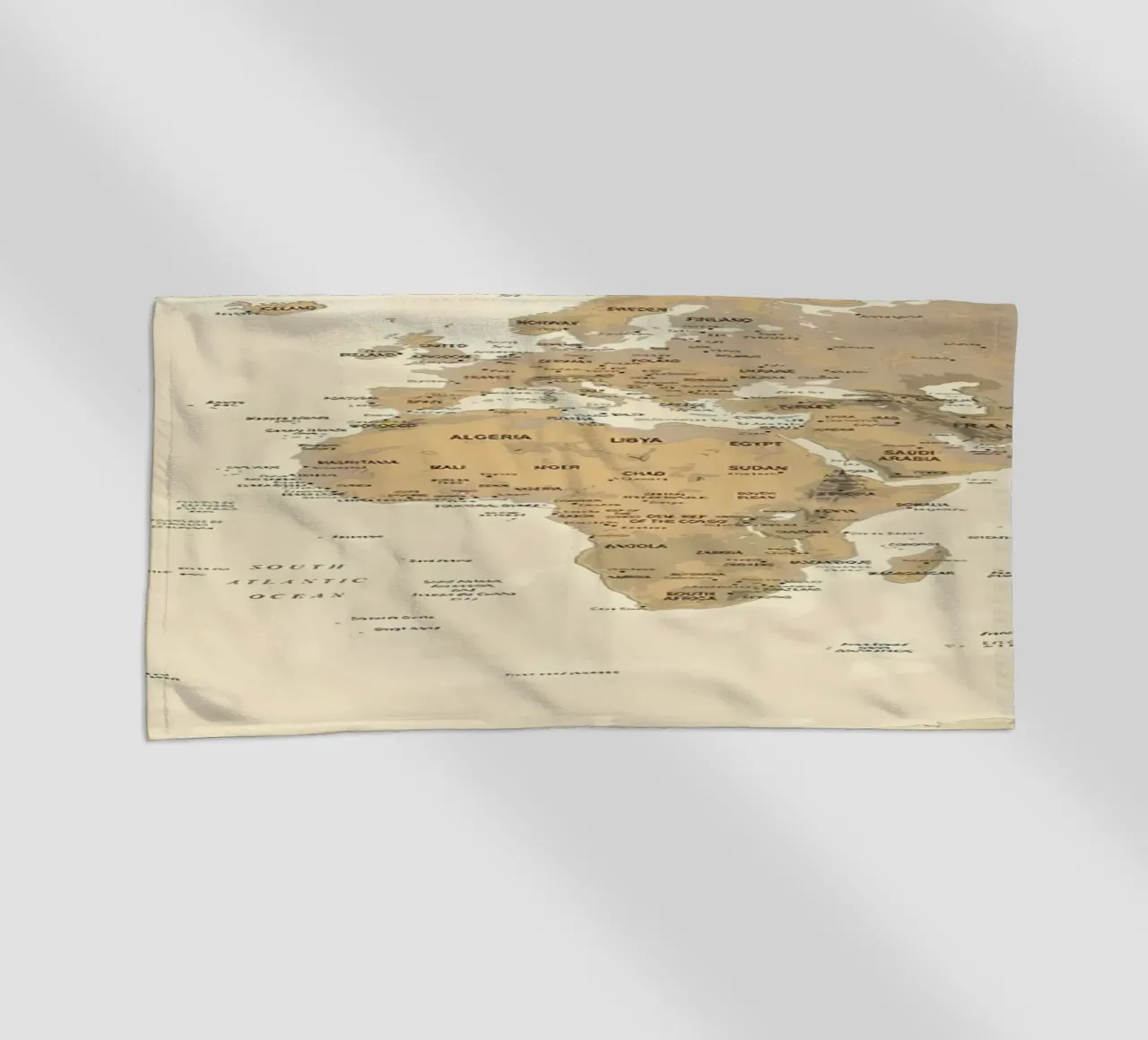 Mappa del mondo telo mare da Aiden Garcia