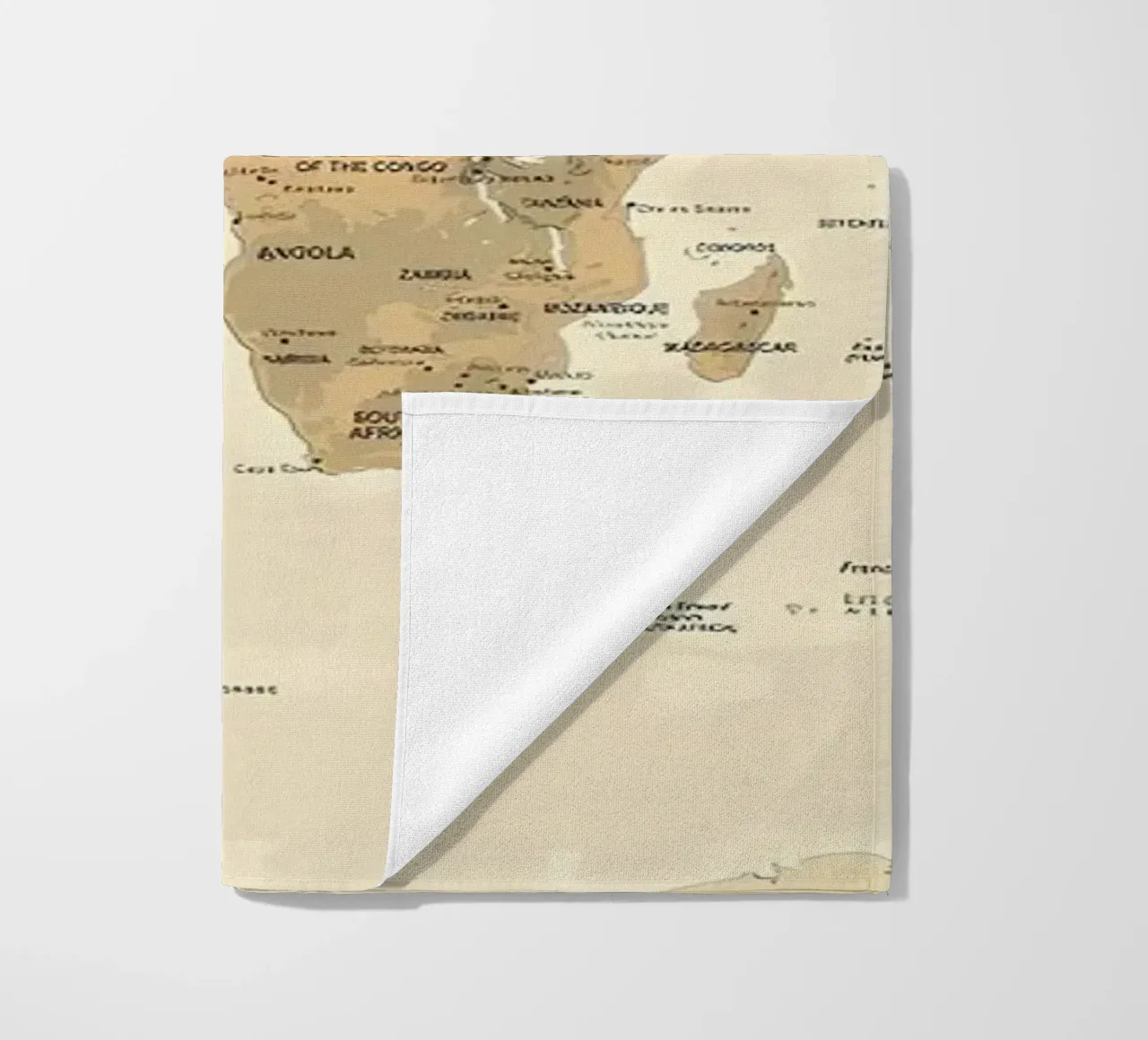 Mappa del mondo telo mare da Aiden Garcia