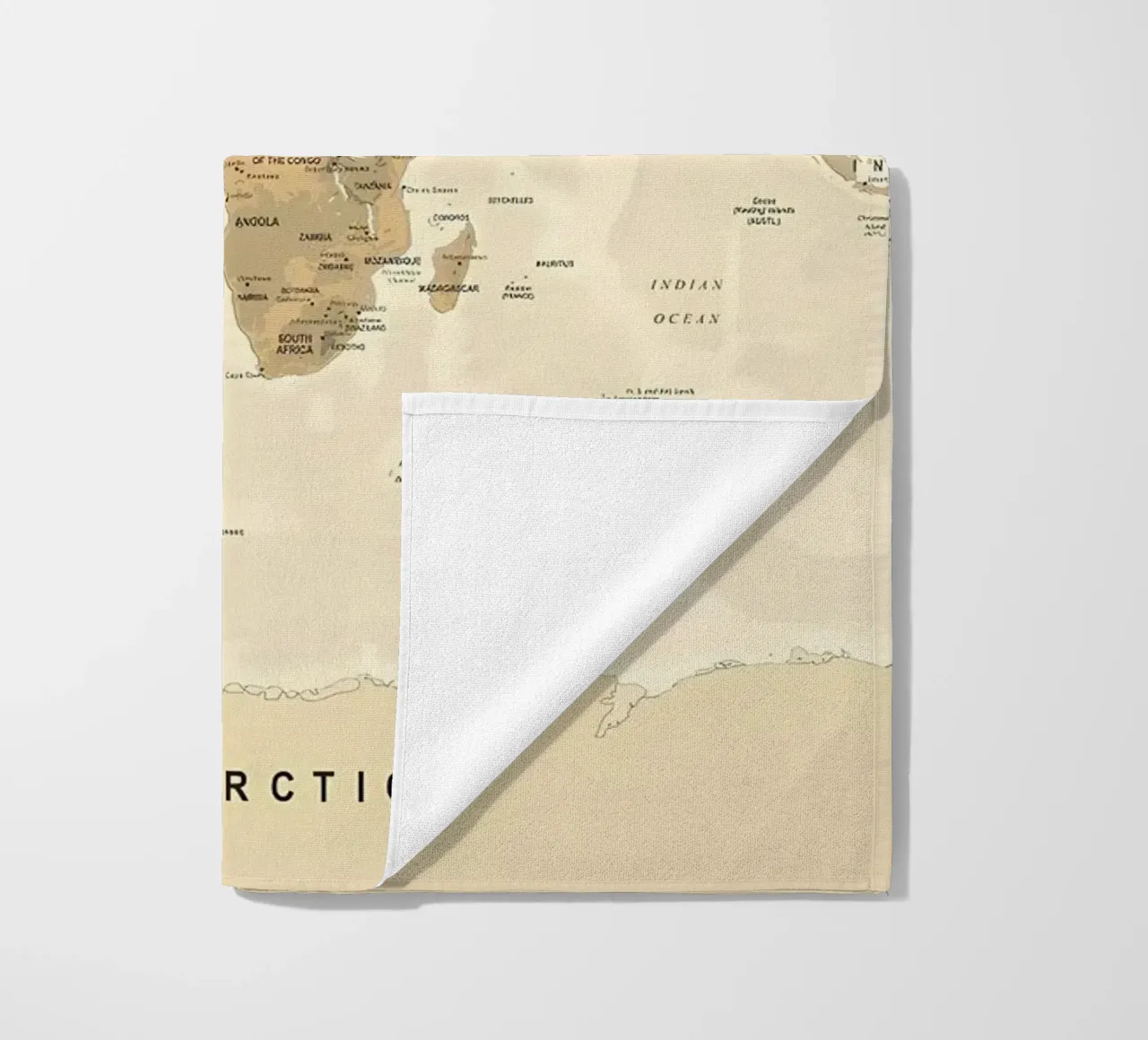 Mappa del mondo telo mare da Aiden Garcia