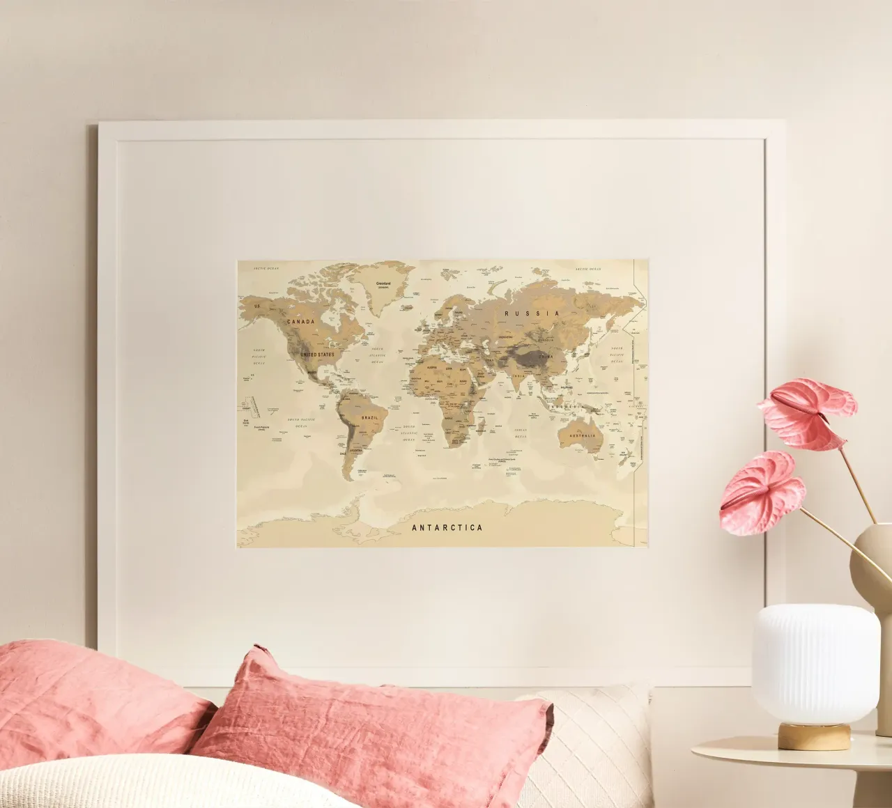 World Map poster by Aiden Garcia