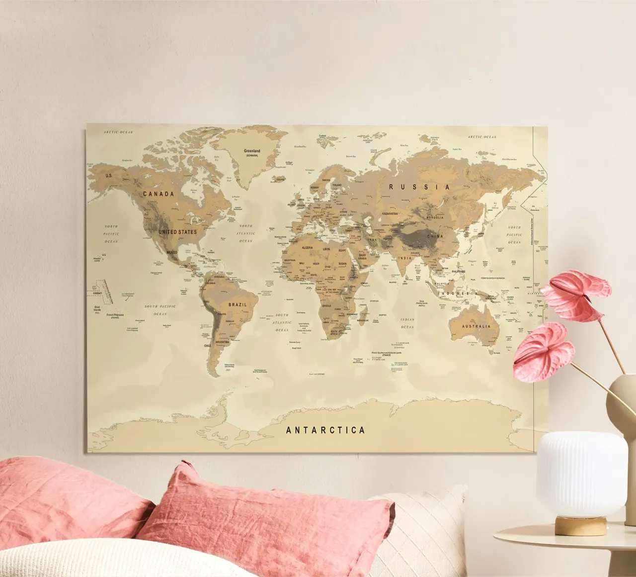World Map poster by Aiden Garcia