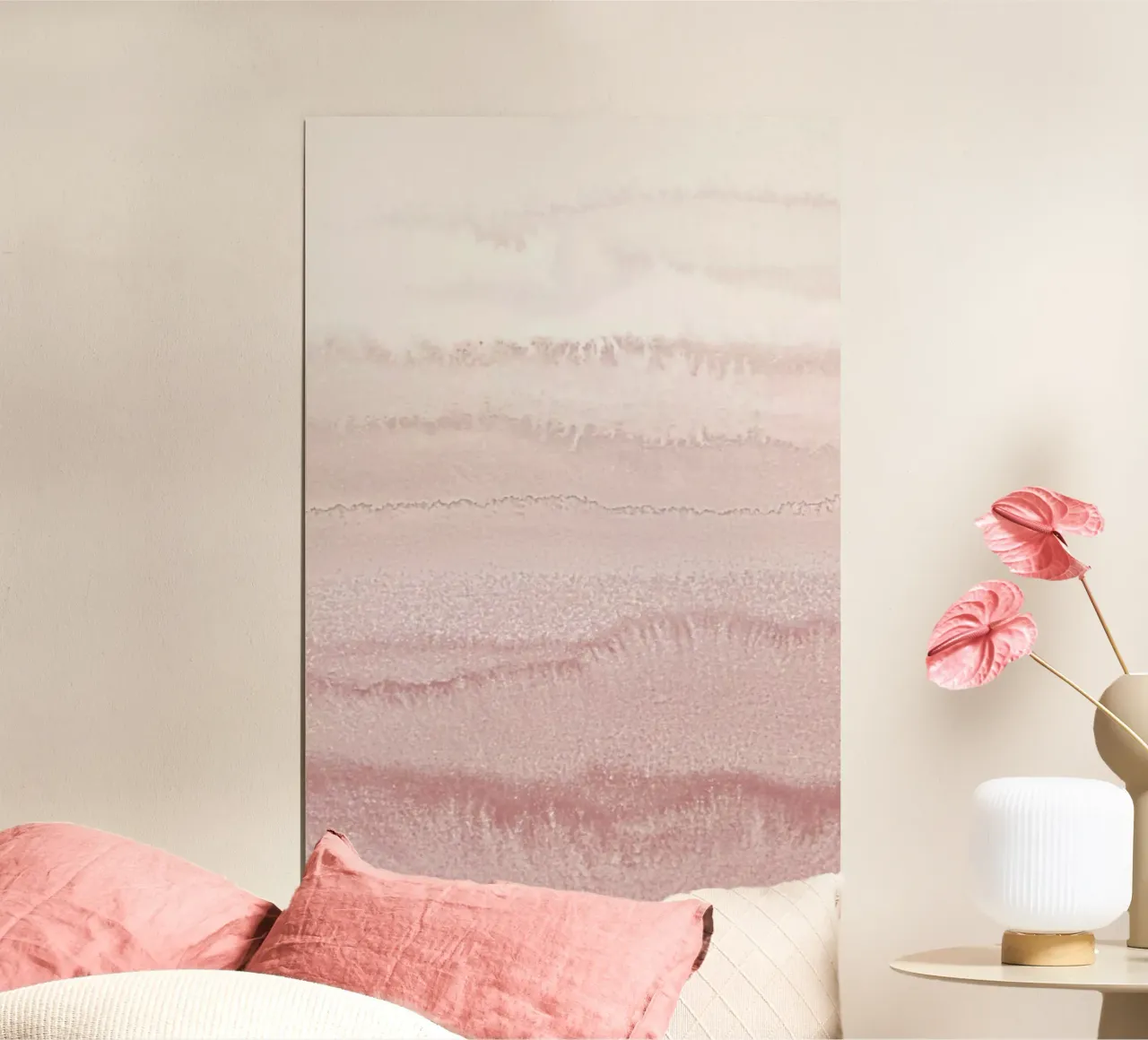 Within The Tides - Ballerina Blush poster con telaio in plastica da Monika Strigel