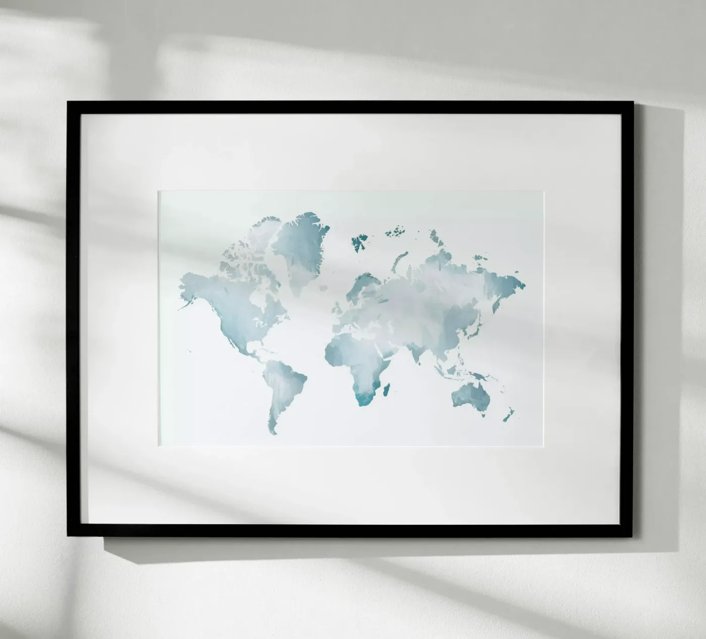 World Map Watercolour poster da The Cartography Collection