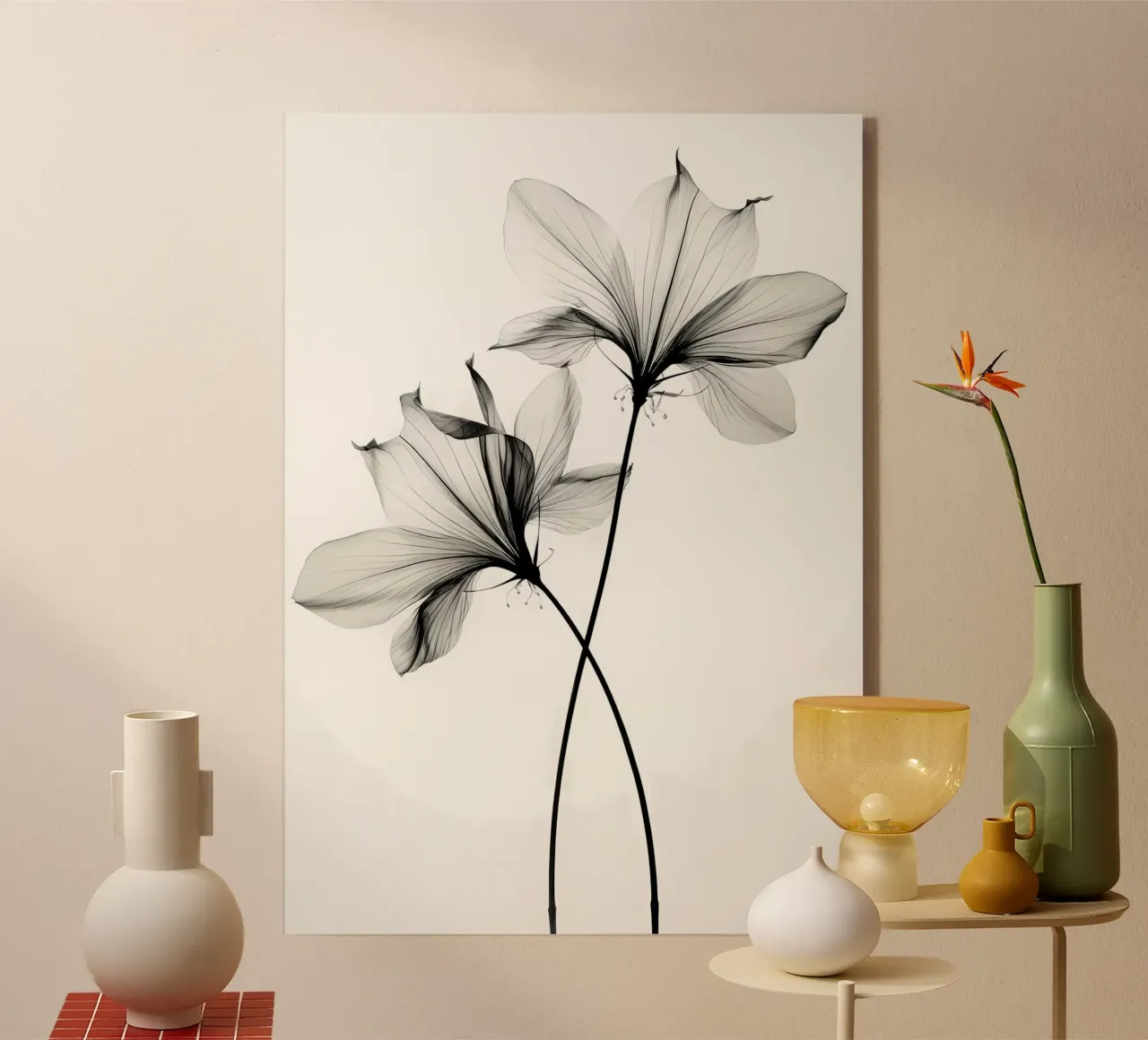 Botanico trasparente n. 6 plexiglass da Nicholas Campbell
