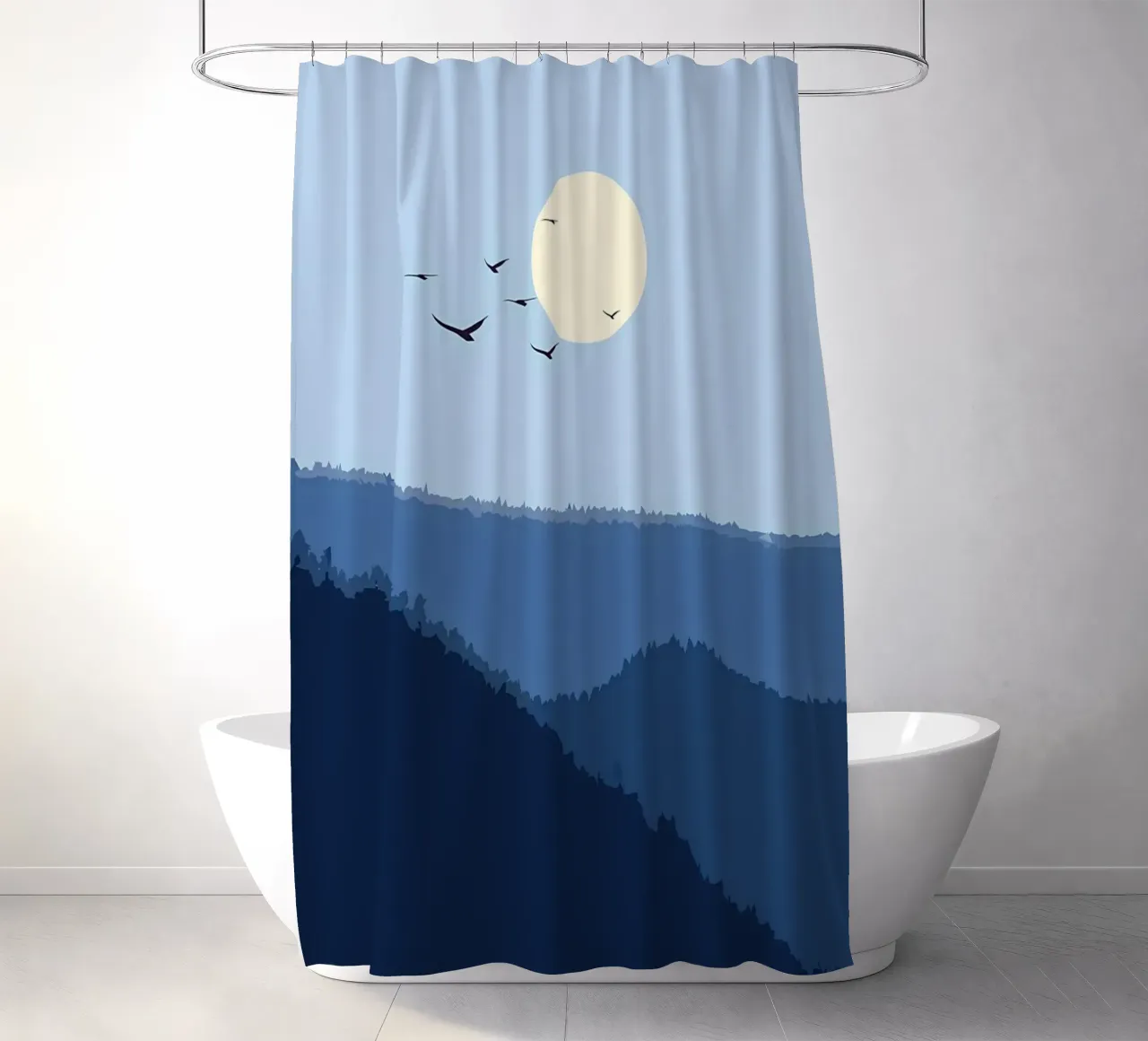natura minimalista 2 tenda da doccia da Bartosz Powalka