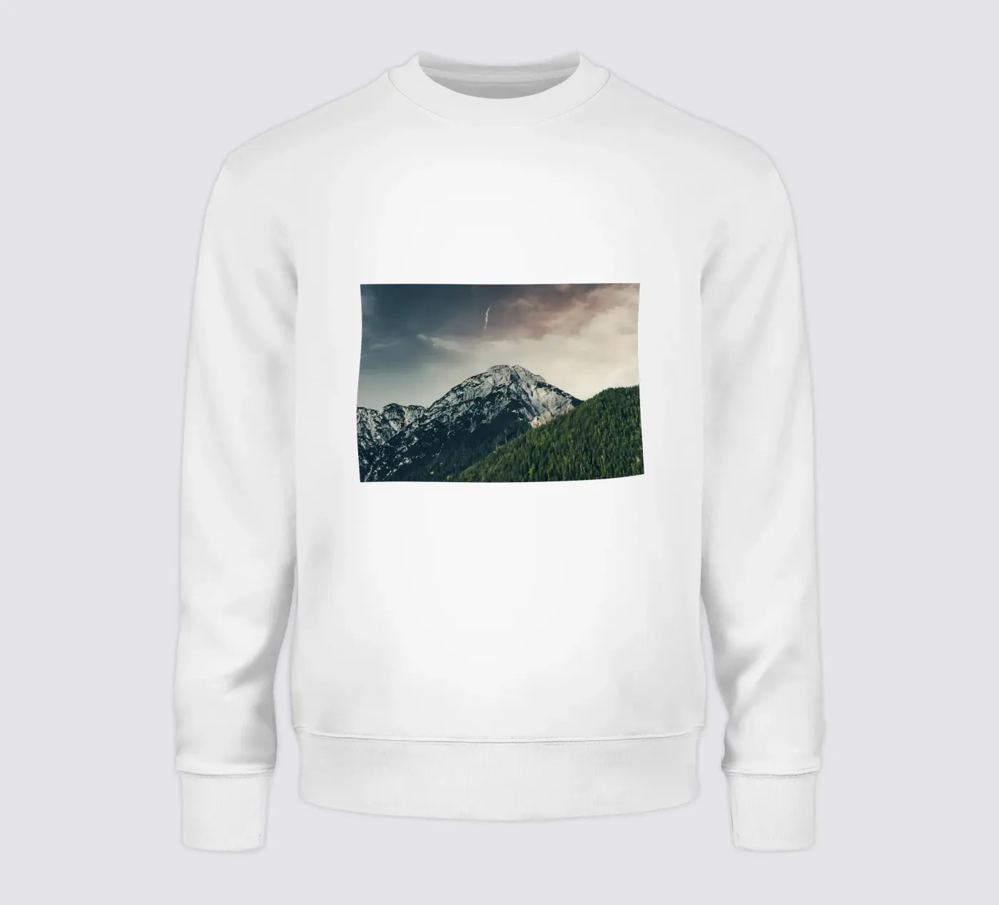 Dramatic Mountain sweatshirt by Matthew Katz