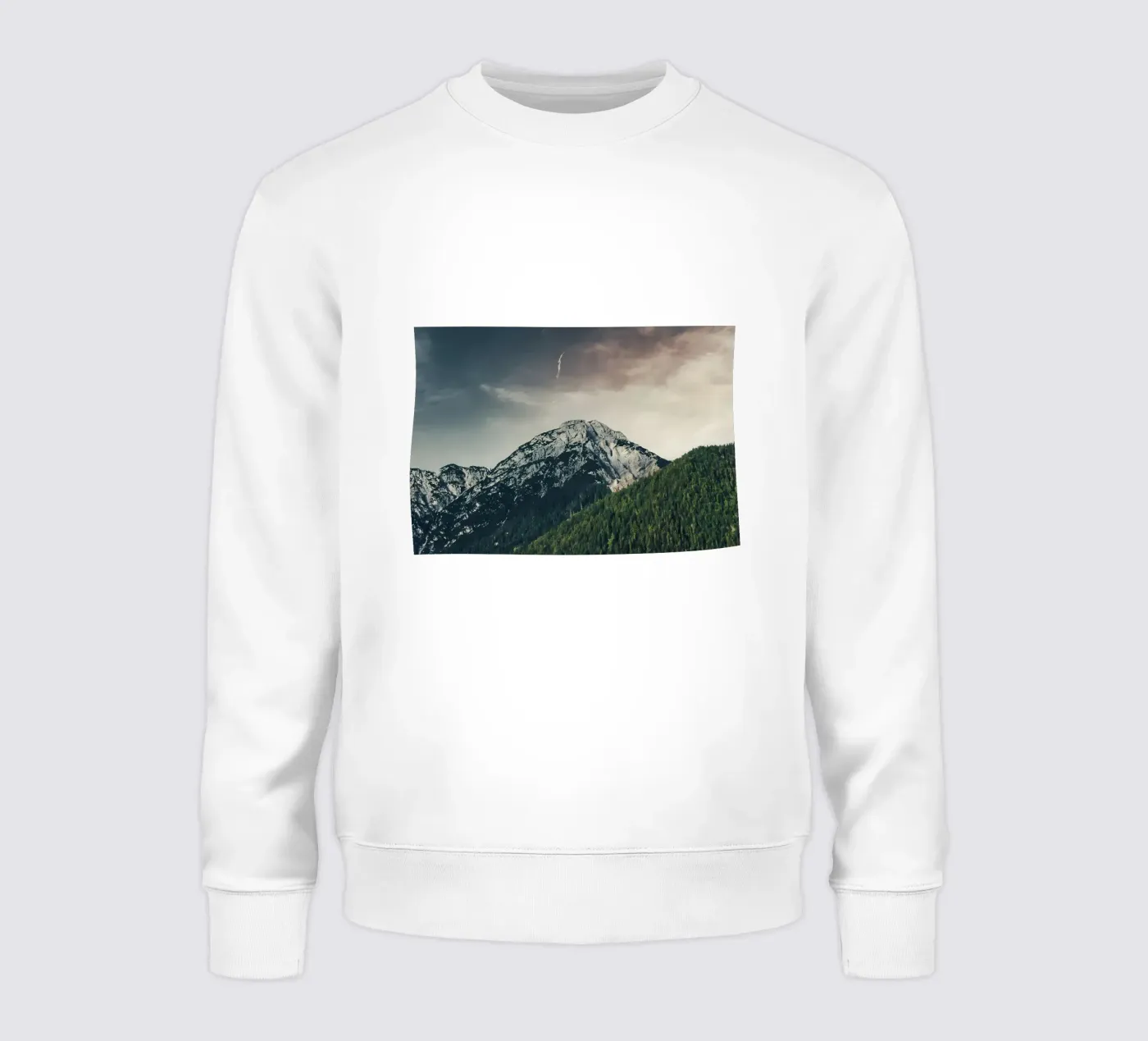 Dramatic Mountain sweatshirt by Matthew Katz