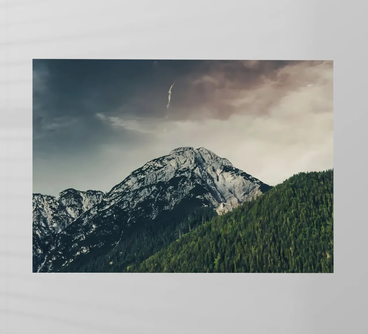 Dramatic Mountain backlit film by Matthew Katz