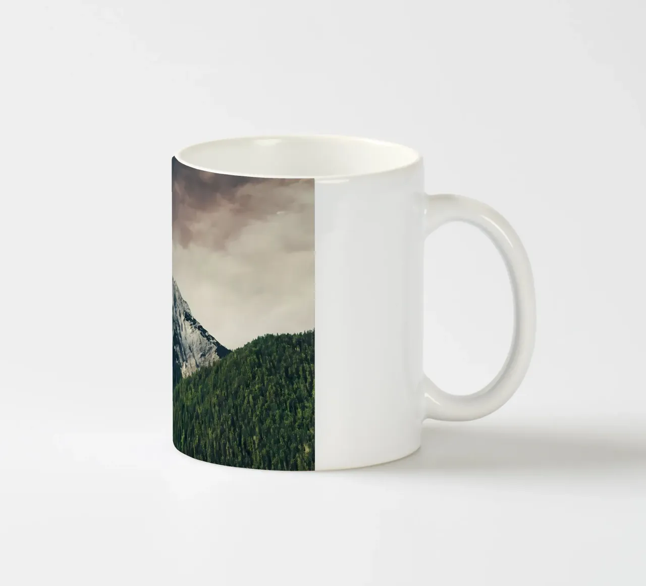 Dramatic Mountain ceramic mug by Matthew Katz