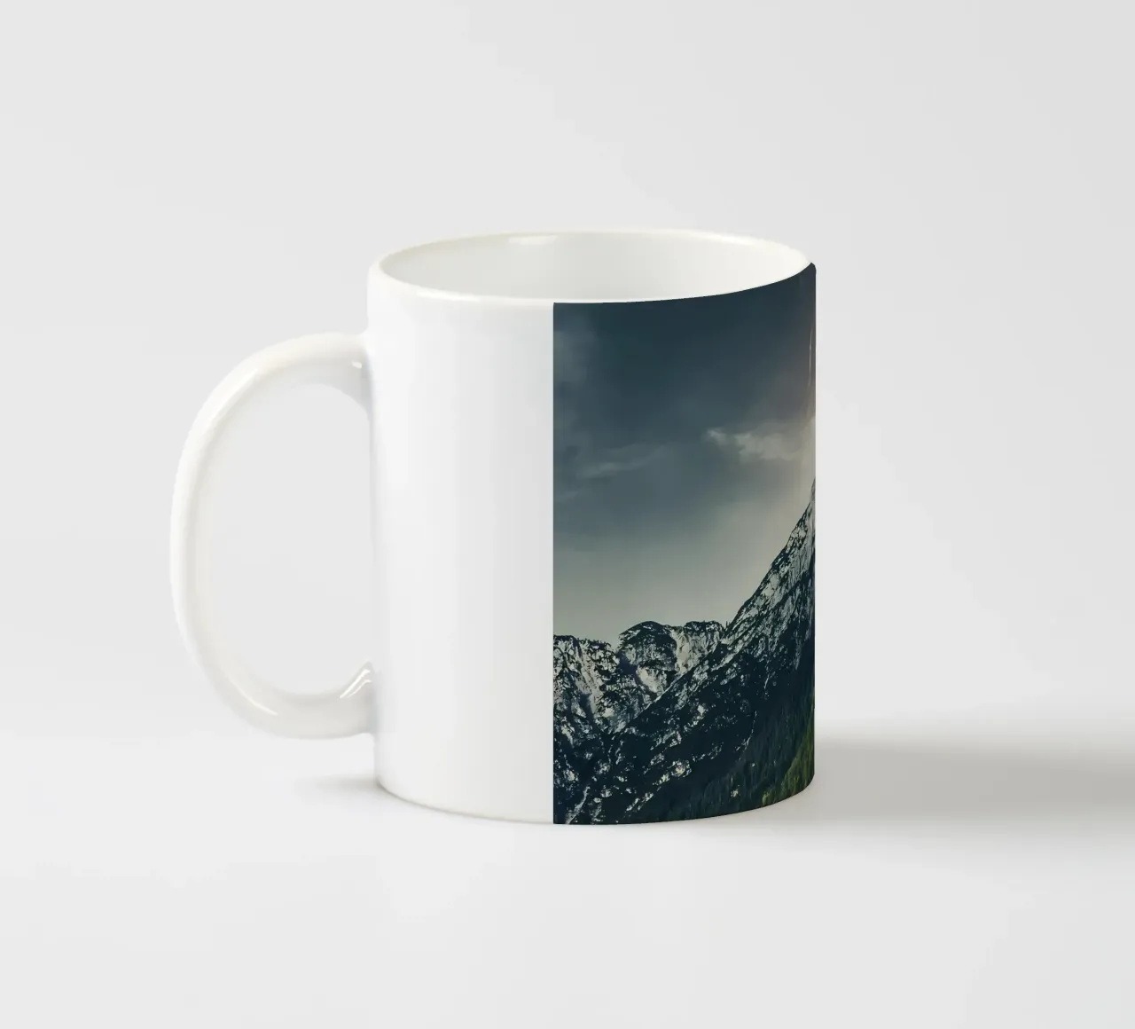 Dramatic Mountain ceramic mug by Matthew Katz