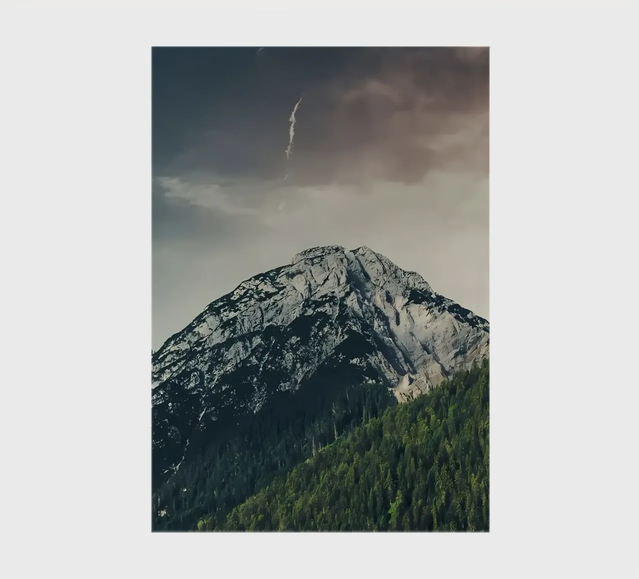 Dramatic Mountain notebook by Matthew Katz