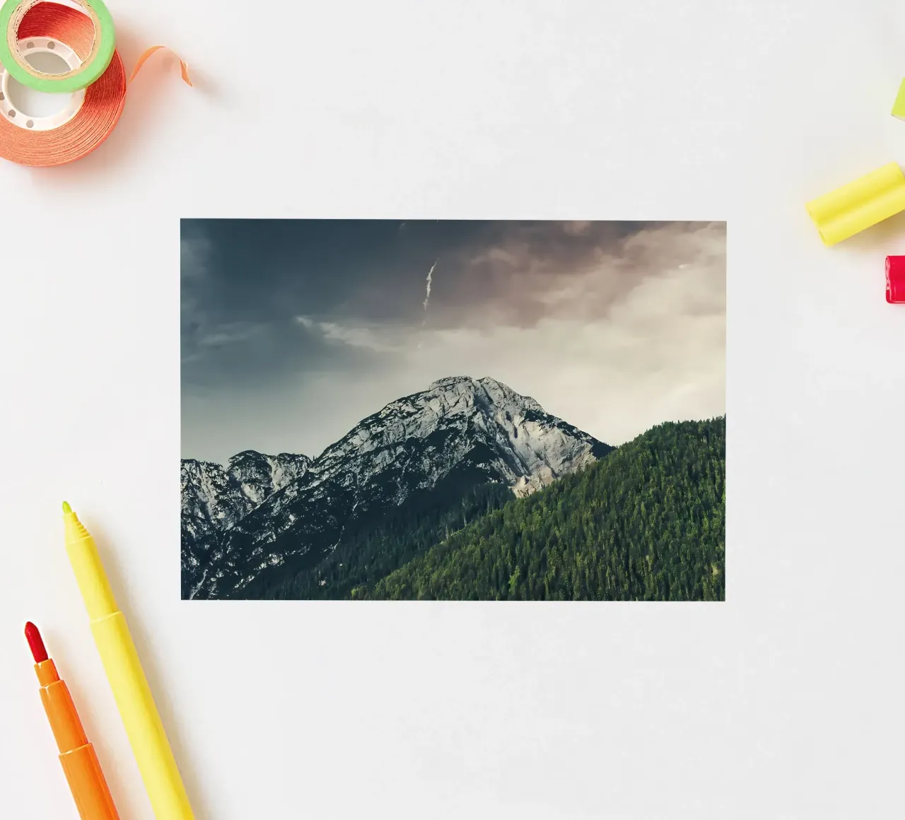 Dramatic Mountain sticker by Matthew Katz