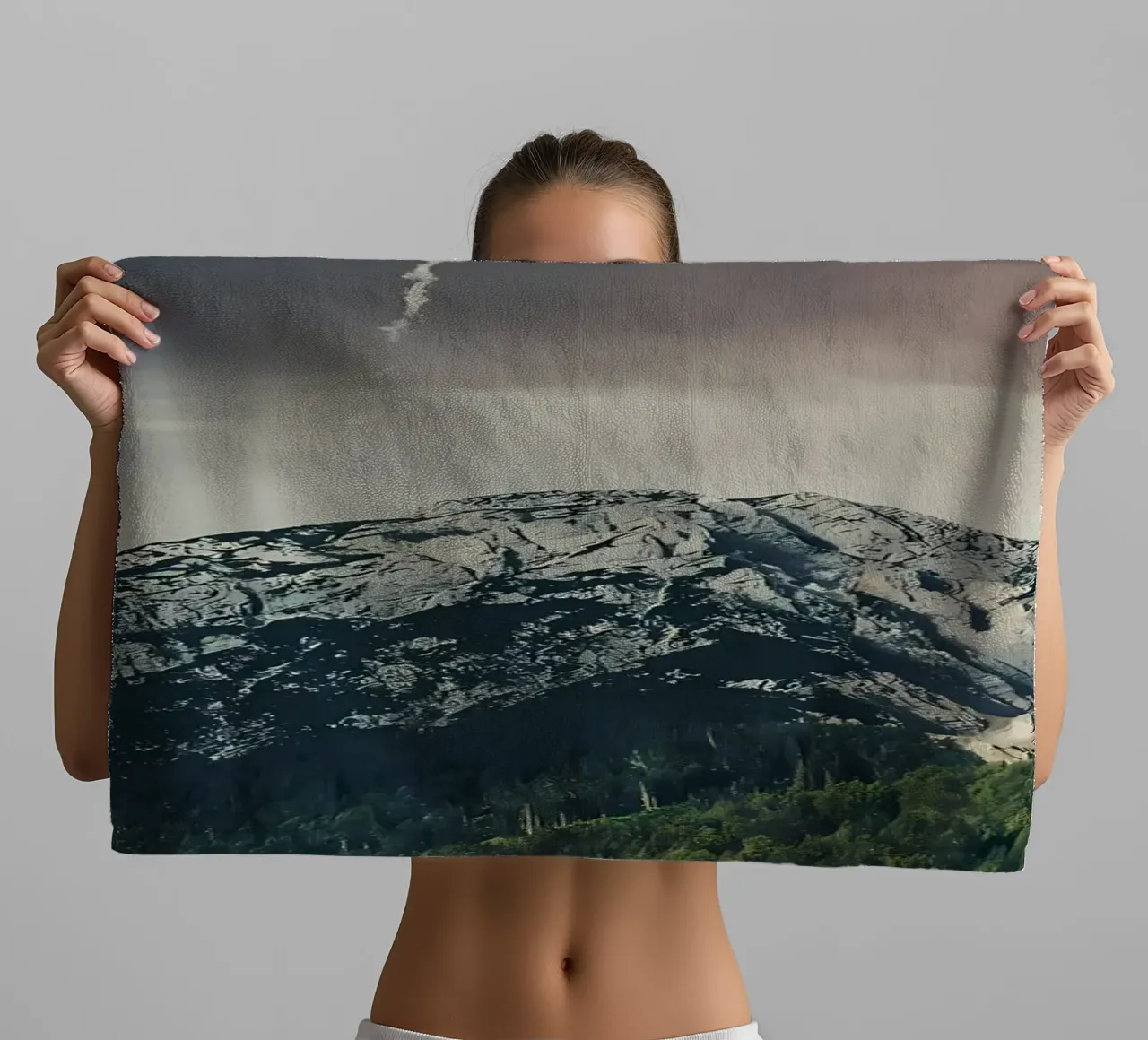 Dramatic Mountain towel by Matthew Katz
