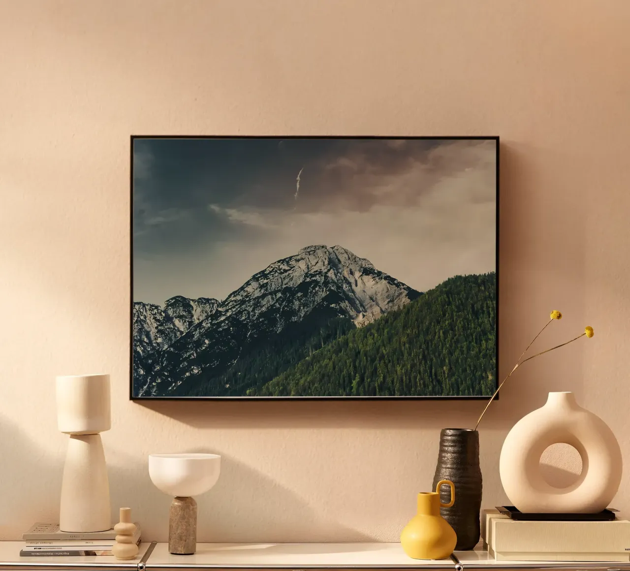 Dramatic Mountain forex plate by Matthew Katz