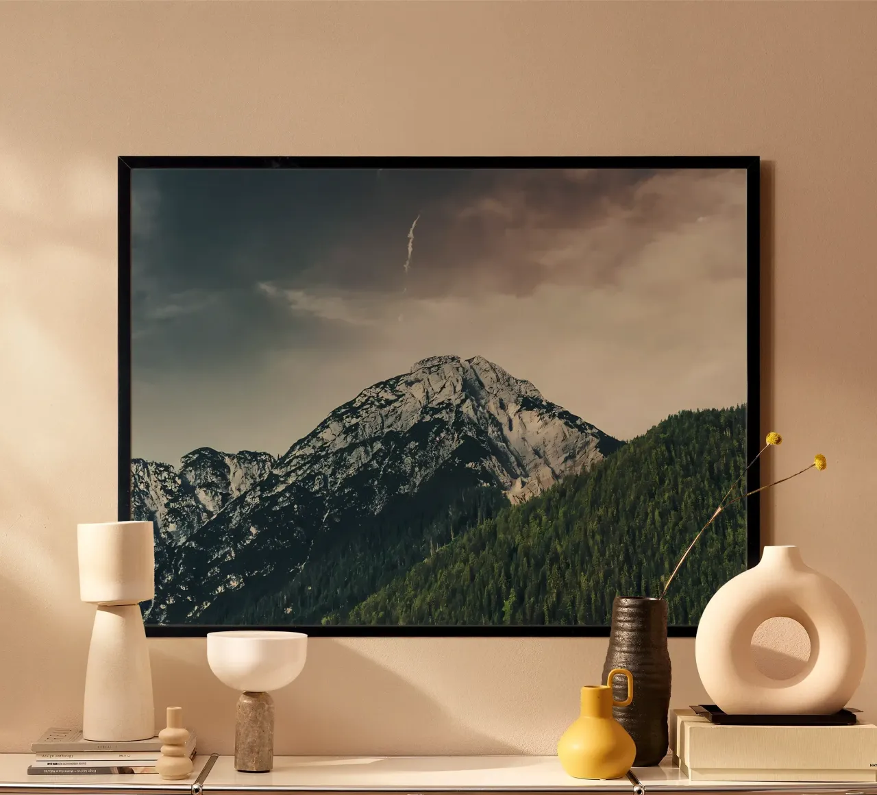 Dramatic Mountain poster by Matthew Katz