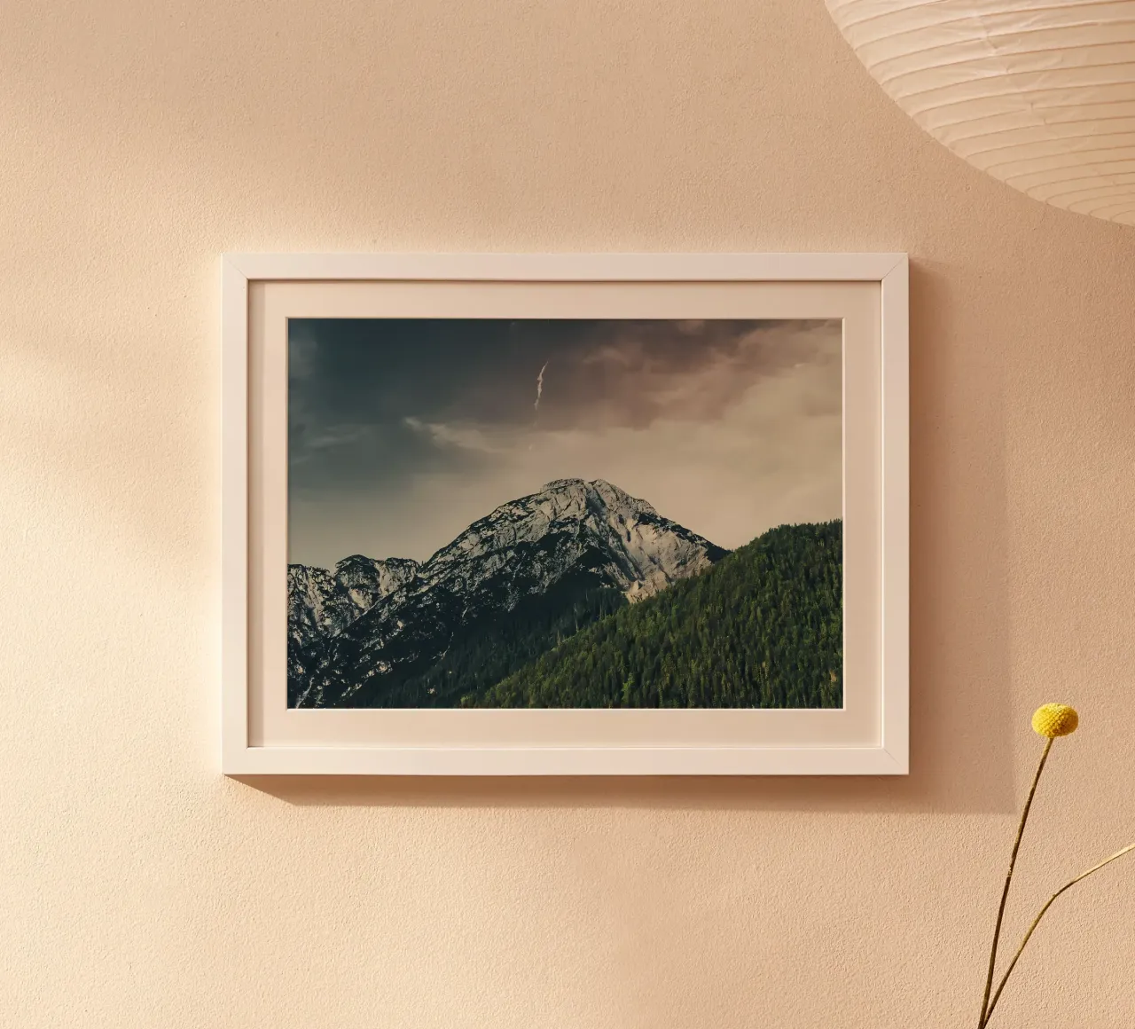 Dramatic Mountain poster by Matthew Katz