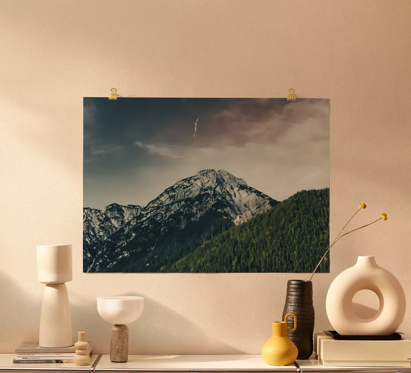 Dramatic Mountain poster de Matthew Katz