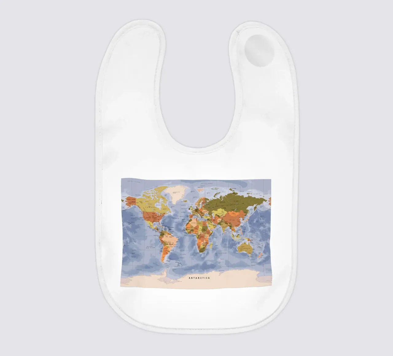 Mappa del mondo bavaglino da Aiden Garcia