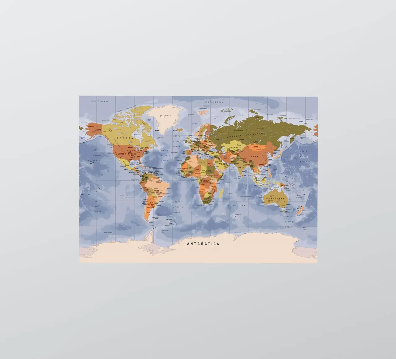 World map sticker by Aiden Garcia