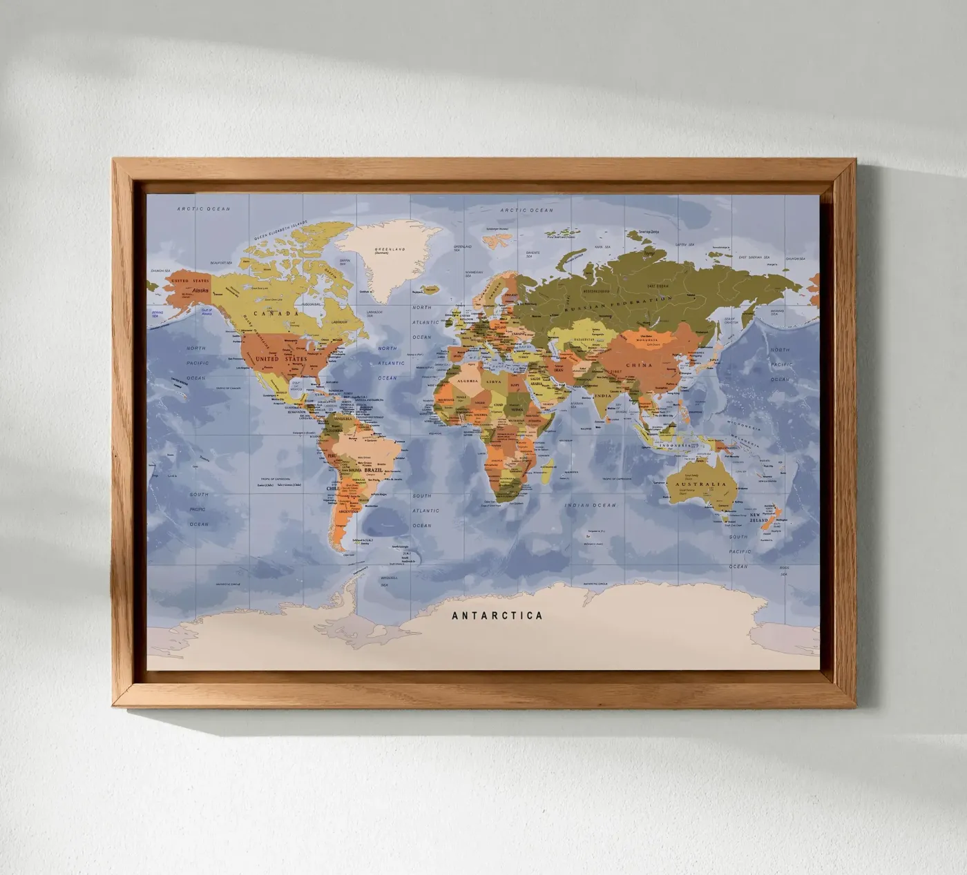 World map forex plate by Aiden Garcia