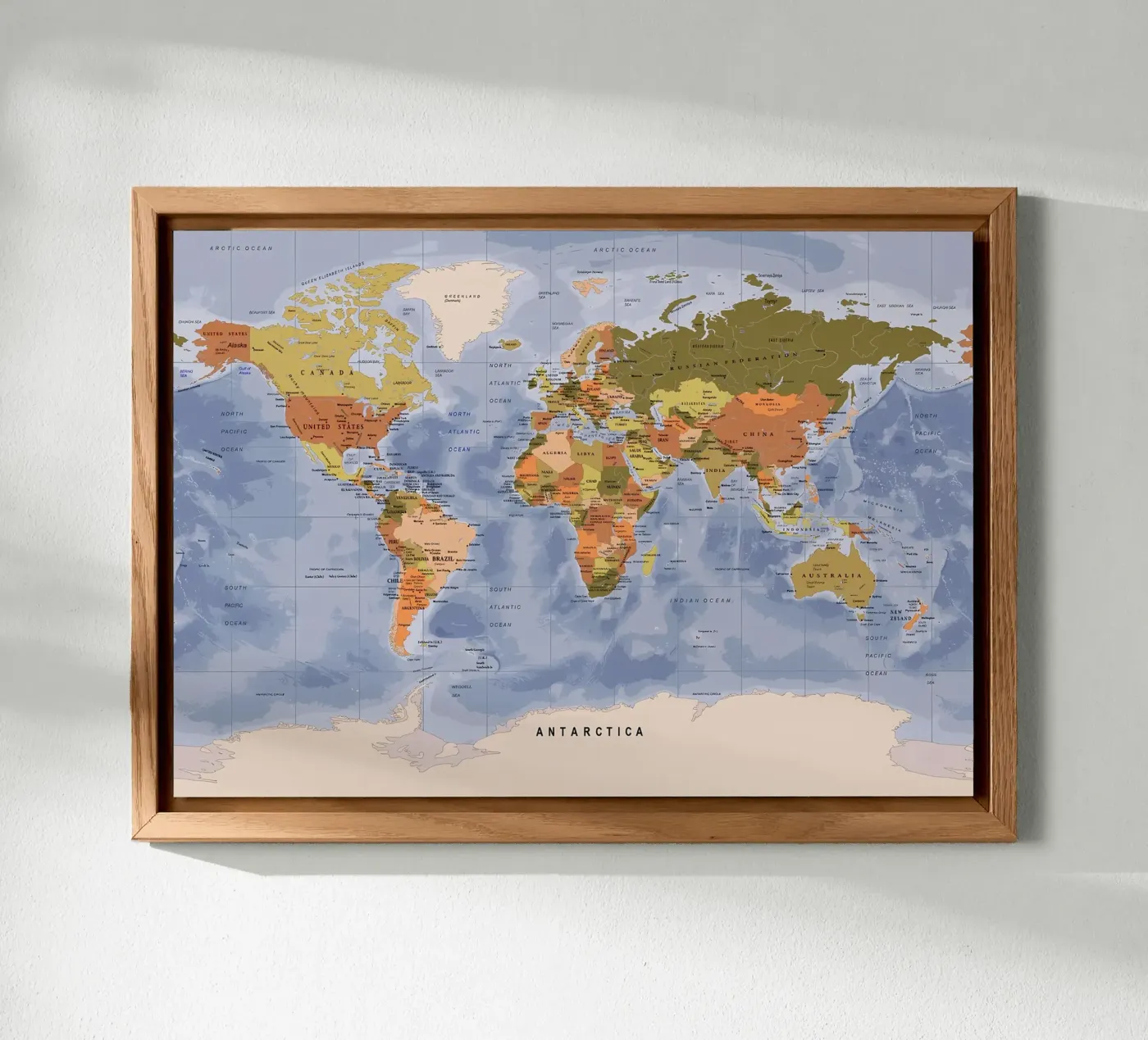 World map forex plate by Aiden Garcia