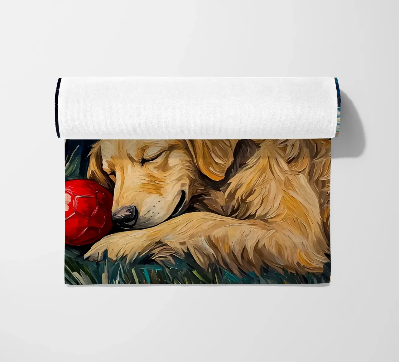 Cane vangogh telo mare da Adrian Patel