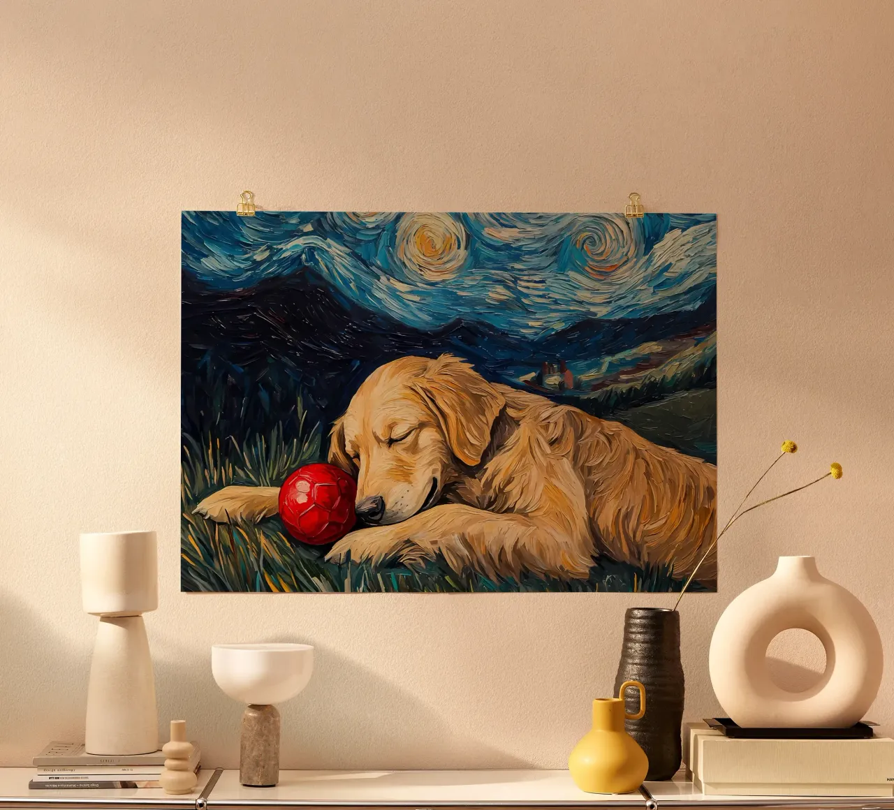 Cane vangogh carta hahnemühle da Adrian Patel
