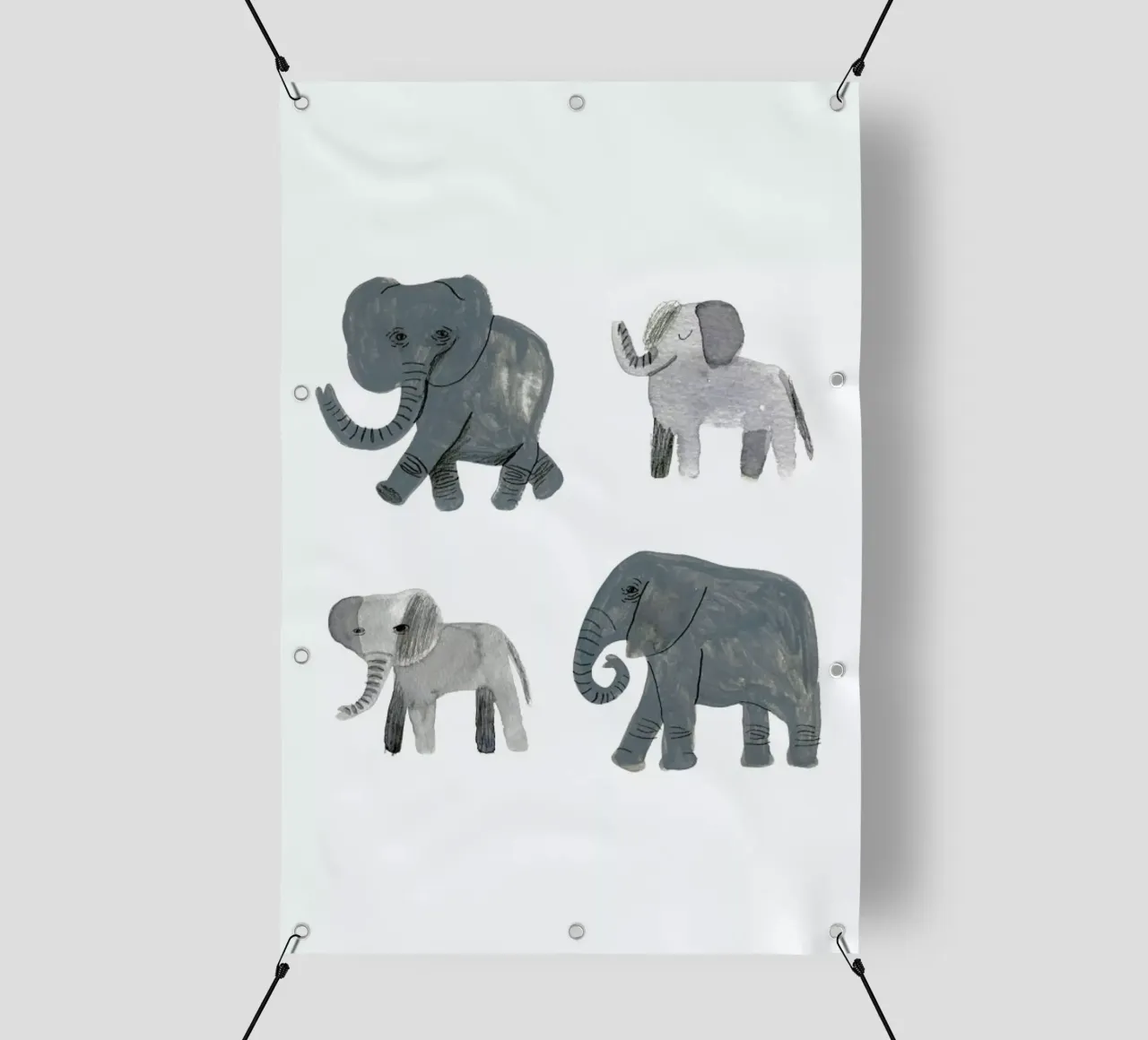 Nellie and co. telo in pvc da Little Flourishes