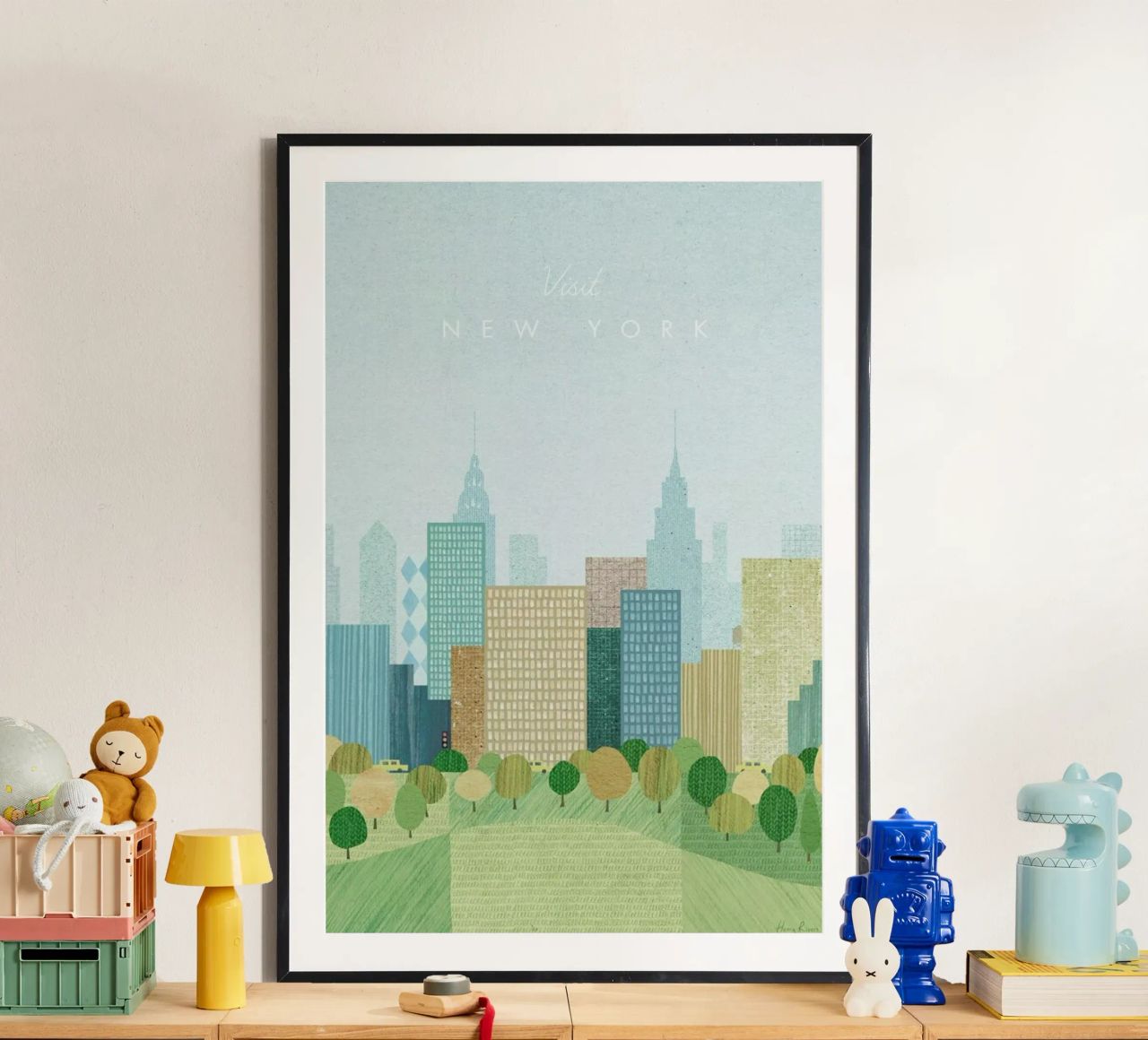 New York, Autumn poster de Henry Rivers