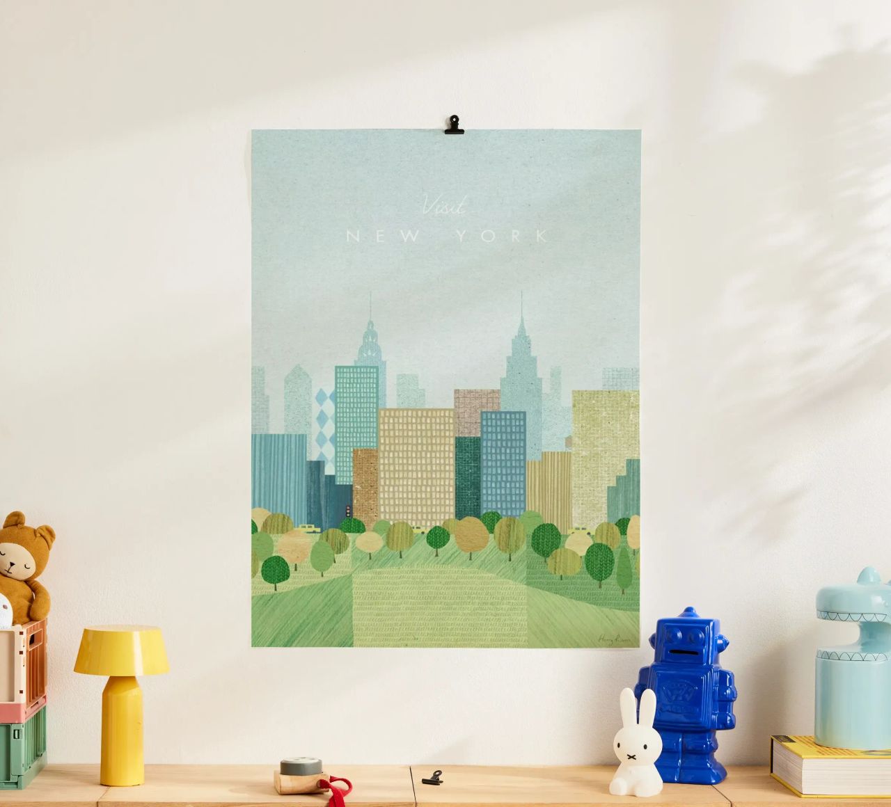 New York, Autumn poster de Henry Rivers