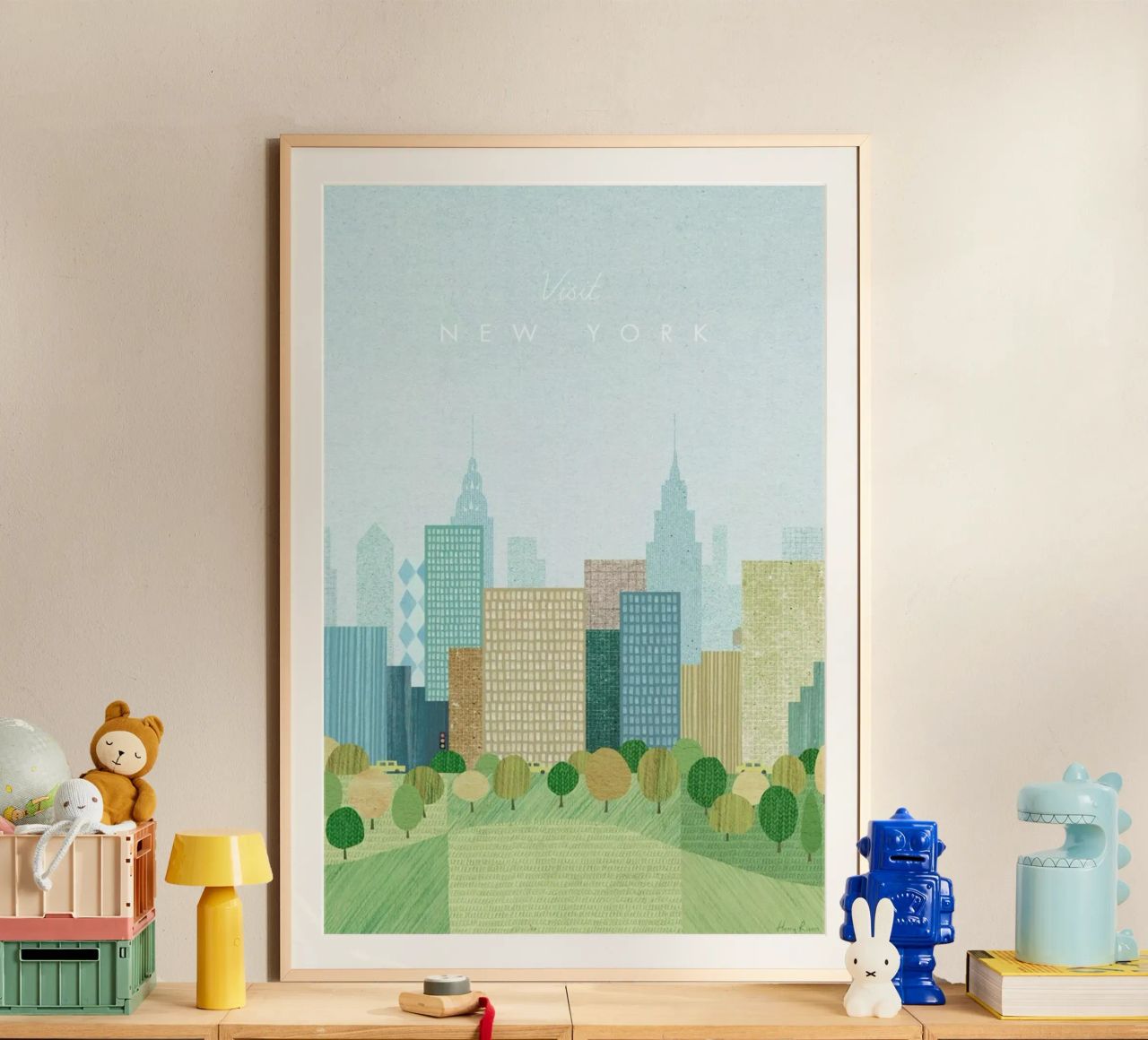 New York, Autumn poster de Henry Rivers