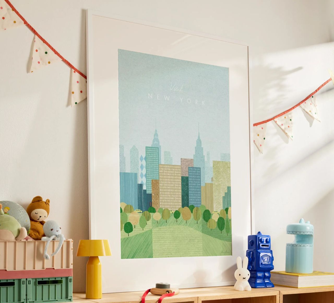 New York, Autumn poster de Henry Rivers