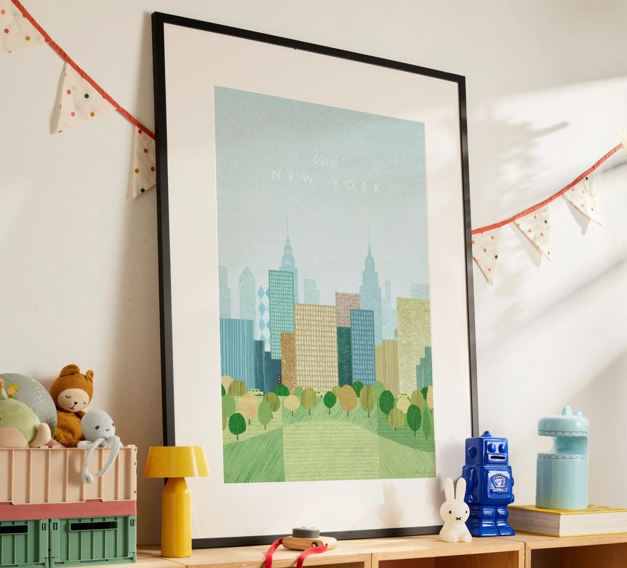 New York, Autumn poster de Henry Rivers