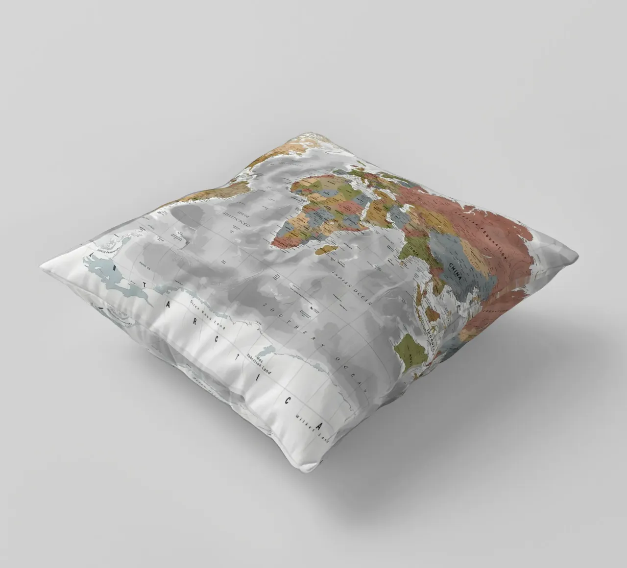Mappa del mondo cuscino da Aiden Garcia