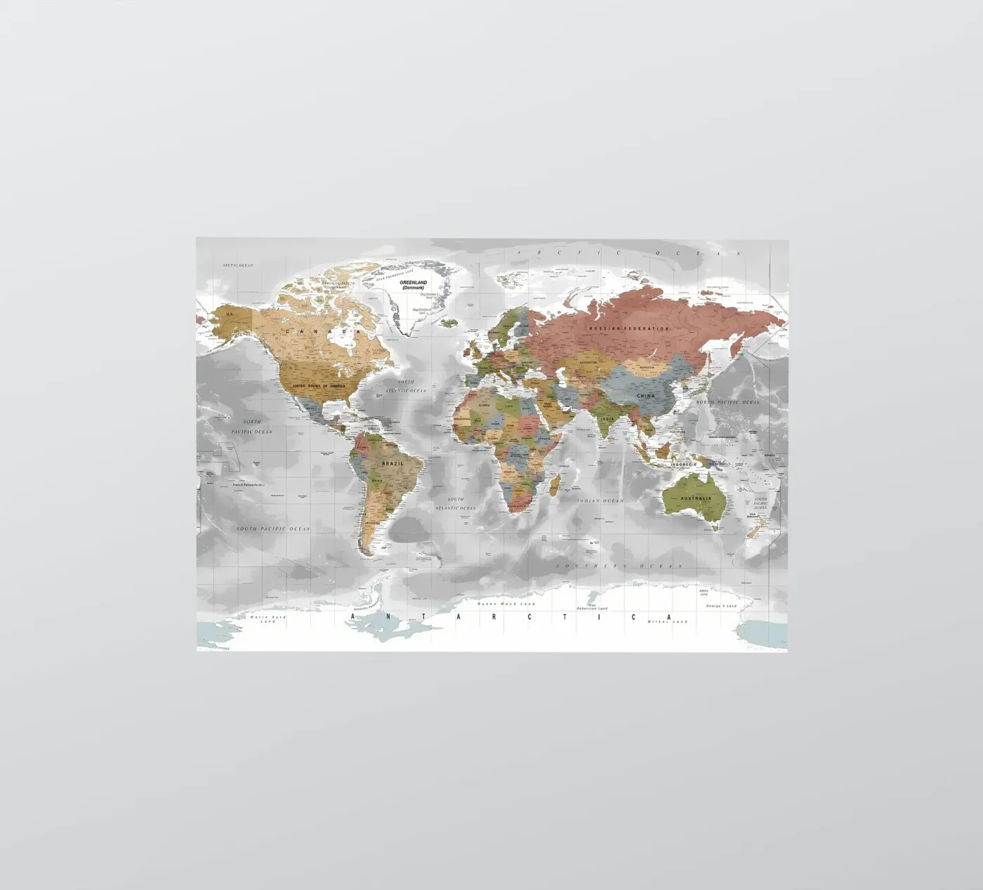 World map sticker by Aiden Garcia