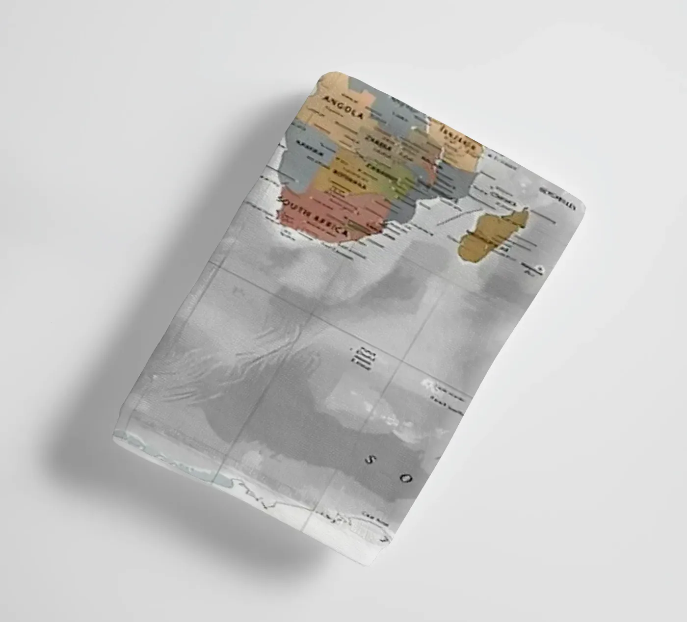 Wereldkaart badhanddoek van Aiden Garcia