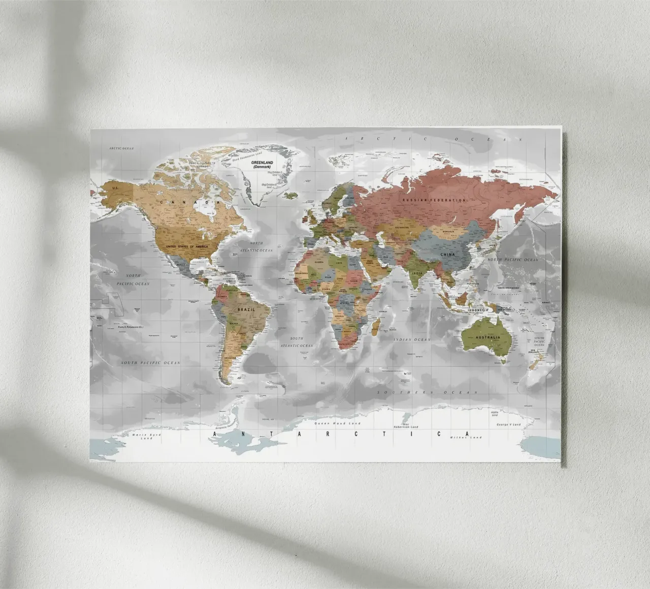 World map forex plate by Aiden Garcia