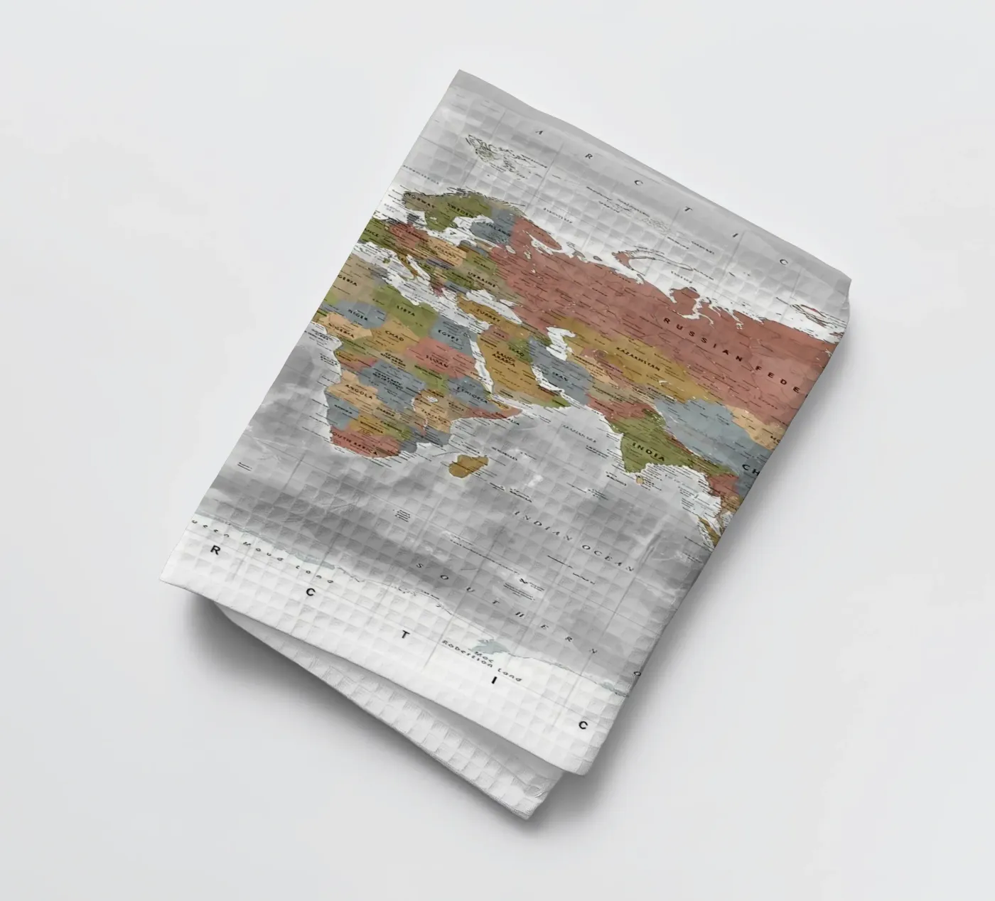 Carte du monde torchon de Aiden Garcia