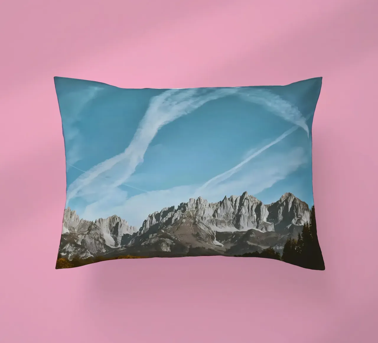 CLICK MOUNTAIN VIEW decorative cushion by Matthew Katz