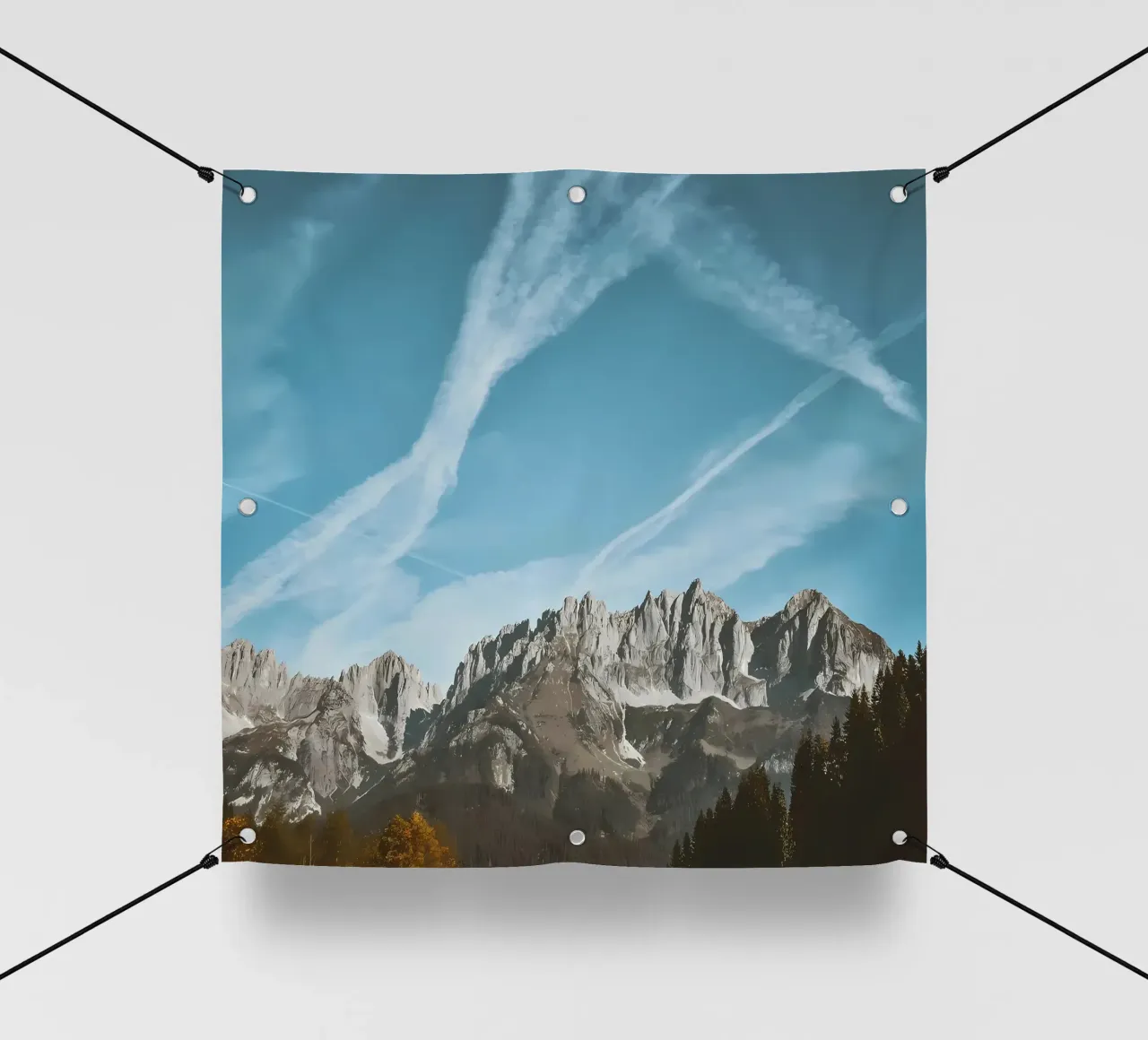 CLICCA SU VISTA MONTAGNA telo in pvc da Matthew Katz